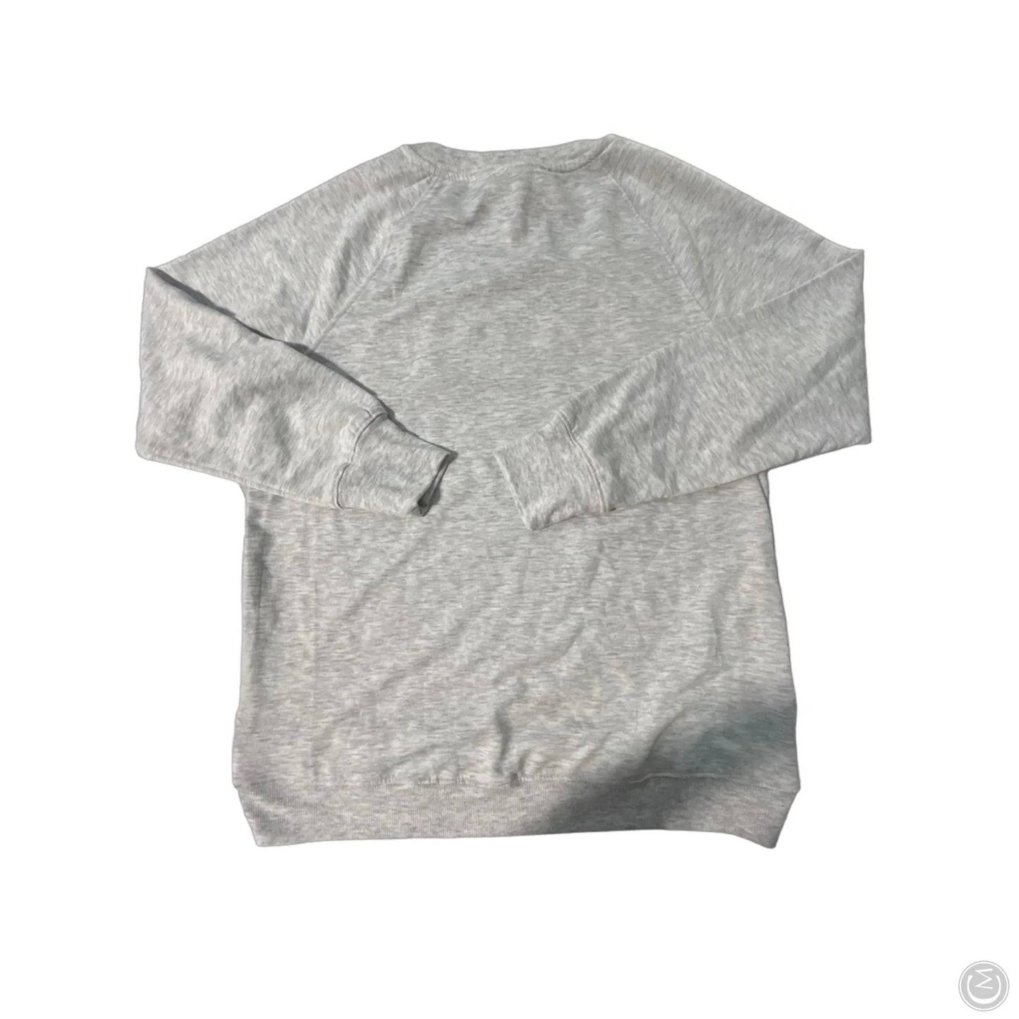 Top Long Sleeve By Philosophy In Grey, Size: M