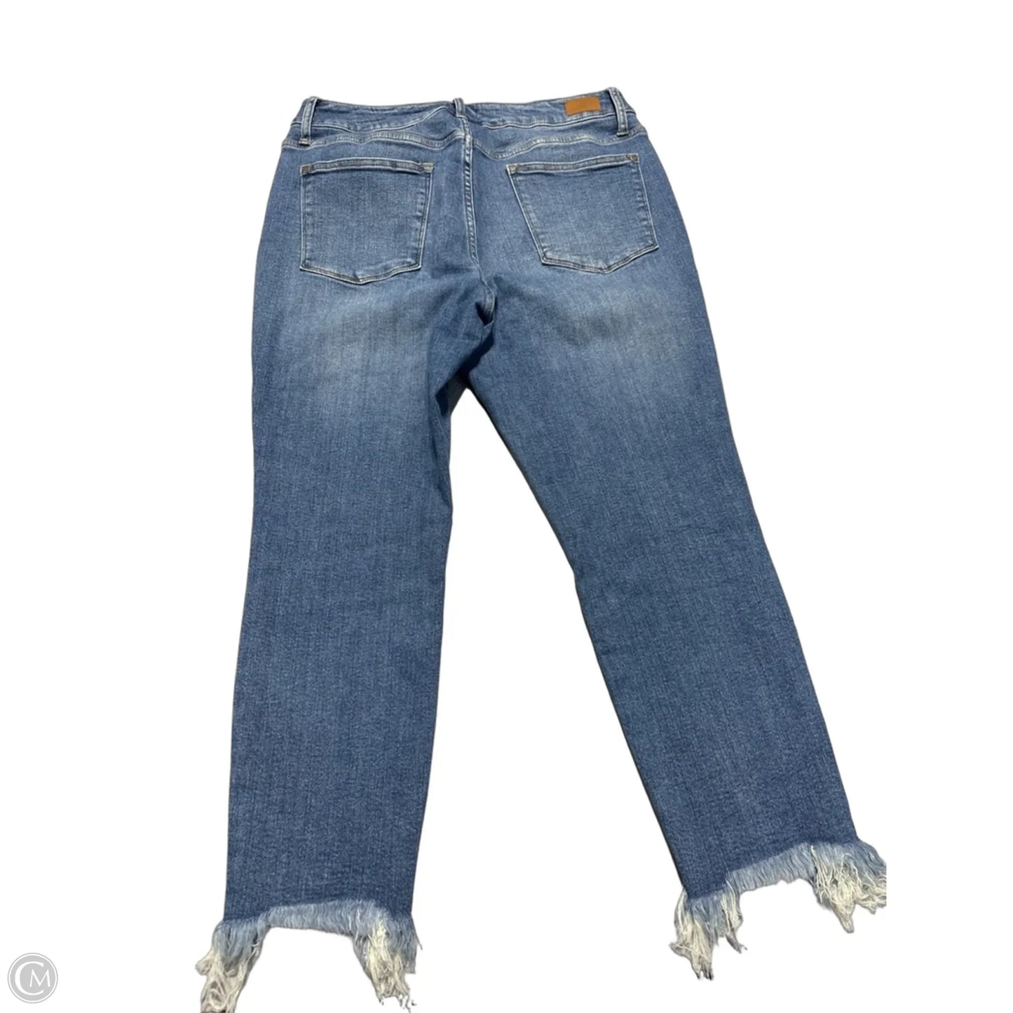 Jeans Straight By Judy Blue In Blue, Size: 16