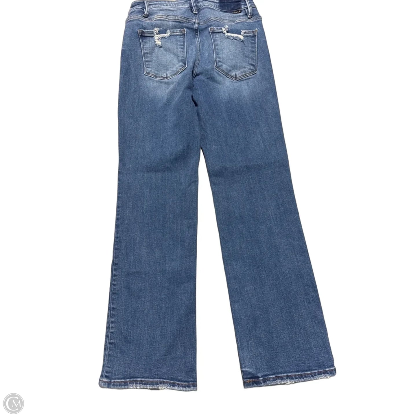 Jeans Straight By Risen In Blue, Size: 2