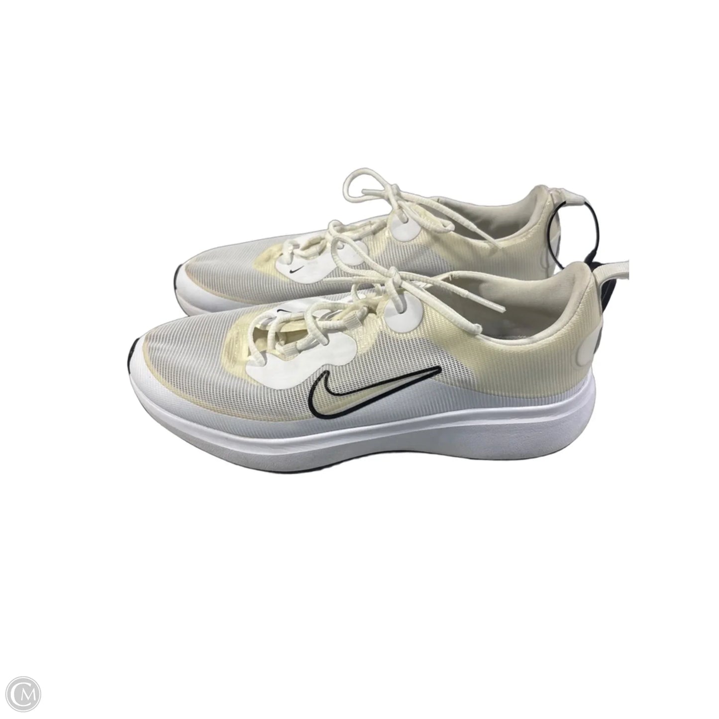 Shoes Athletic By Nike In White, Size: 8