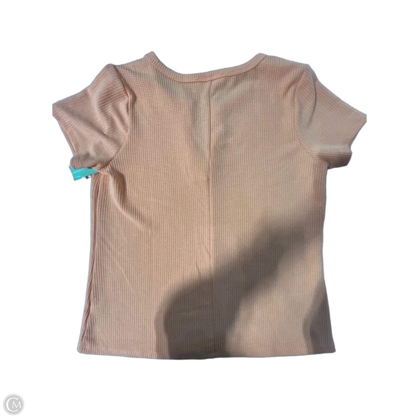 Top Short Sleeve By Zenana In Orange, Size: M