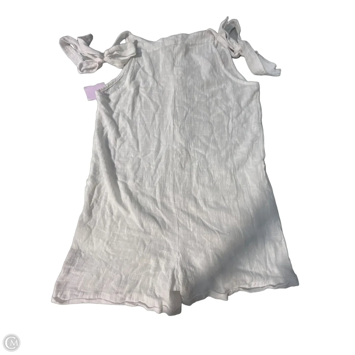 Romper By Cmc In White, Size: Xl