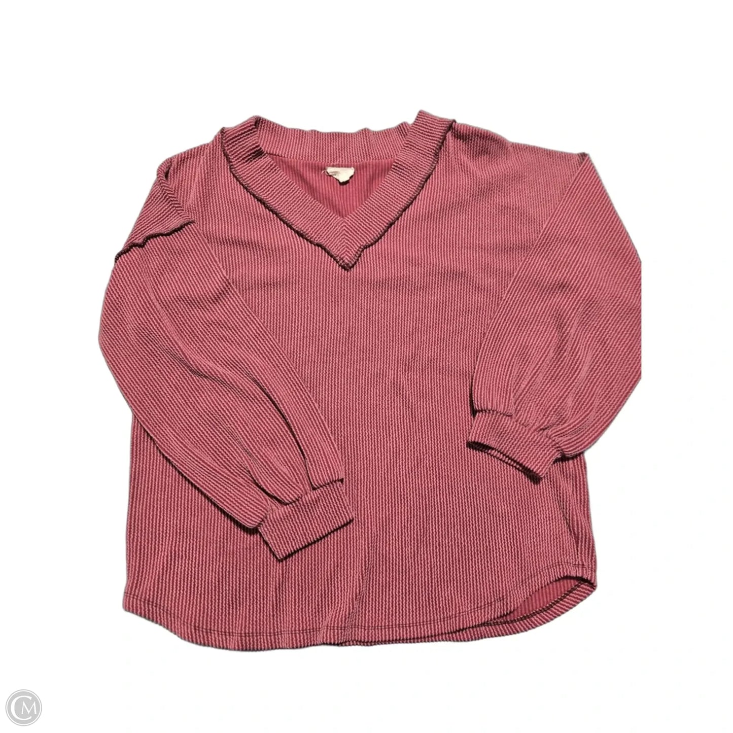 Sweater By Bibi In Pink, Size: Xl