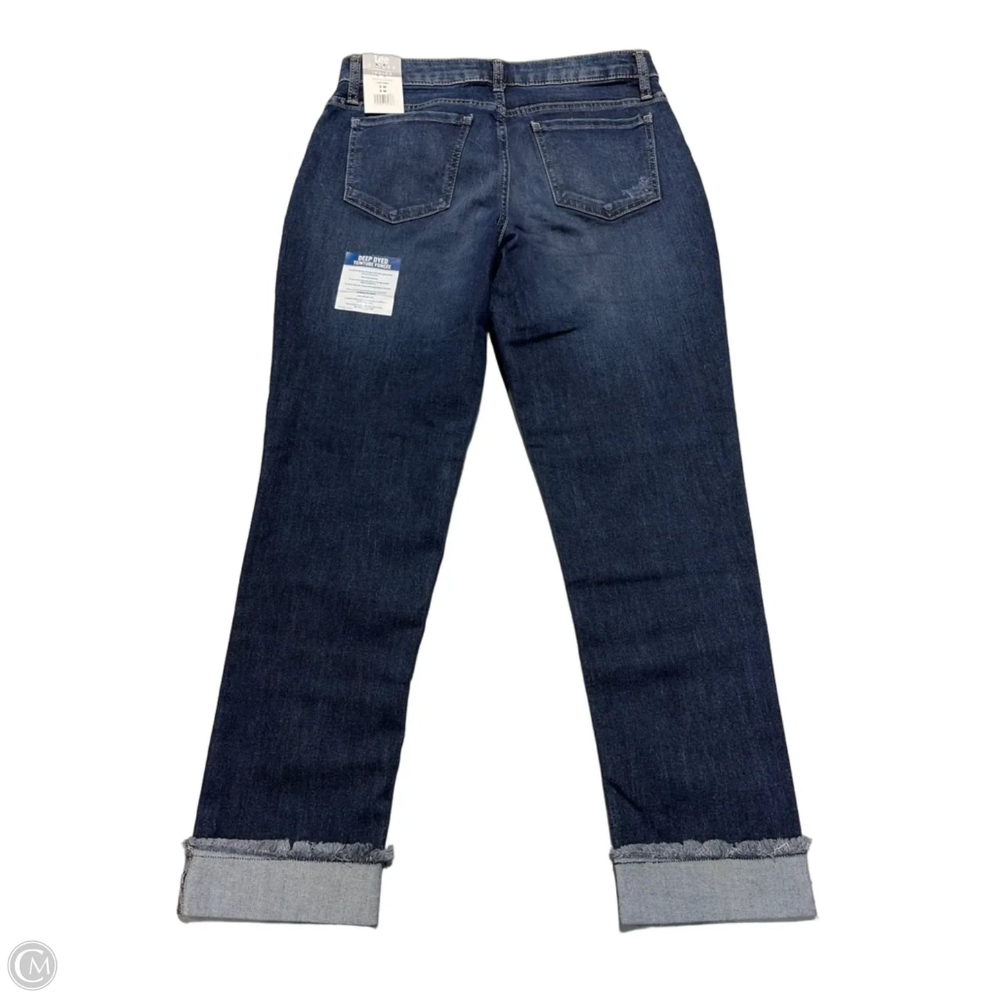 Jeans Straight By Lee In Blue, Size: 8