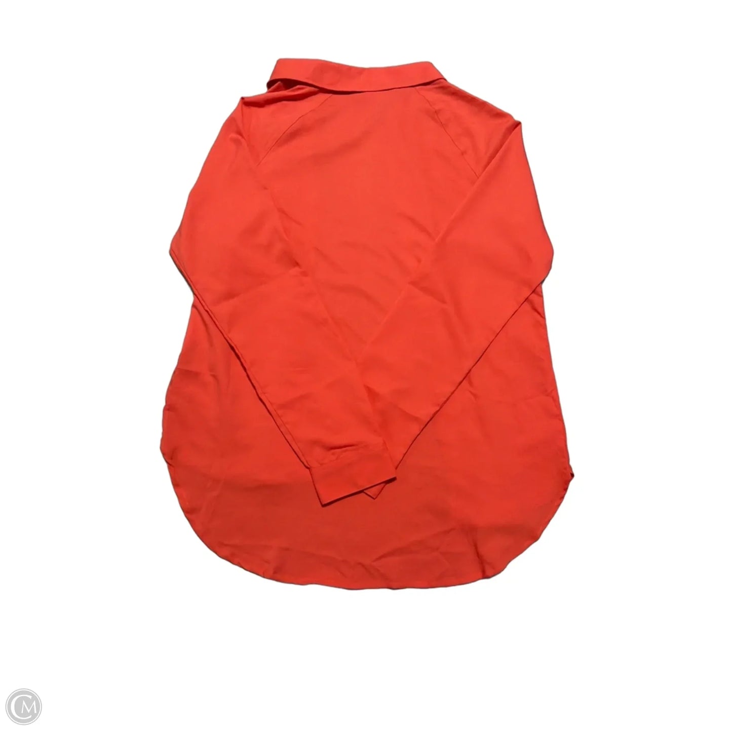 Top Long Sleeve By Columbia In Orange, Size: M