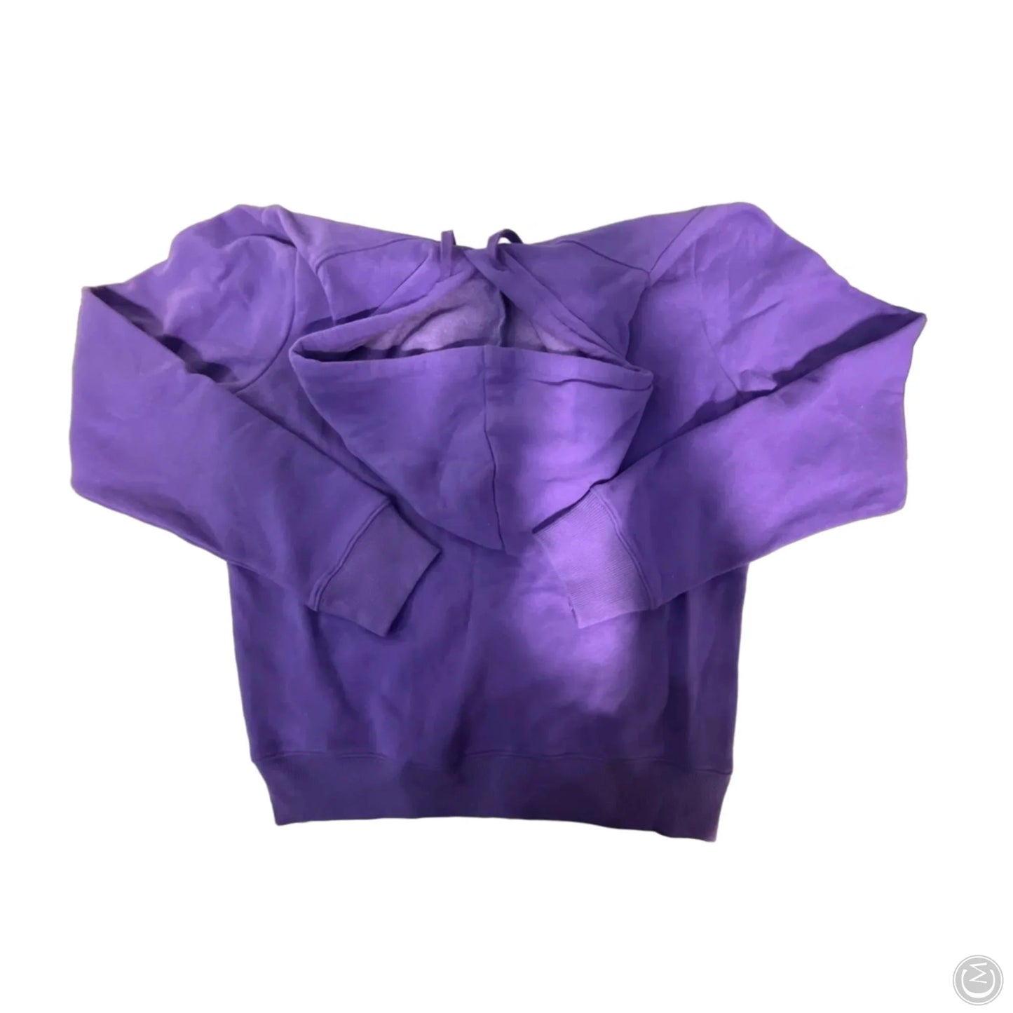 Sweatshirt Hoodie By Double Zero In Purple, Size: M