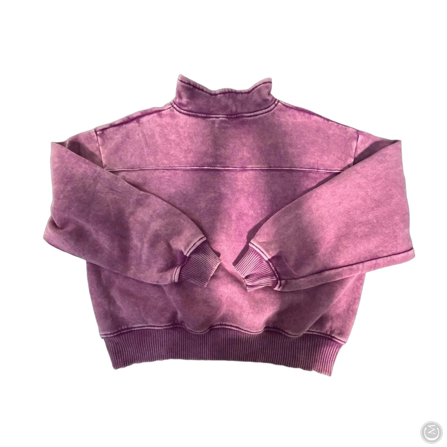 Top Long Sleeve By Zenana In Purple, Size: M