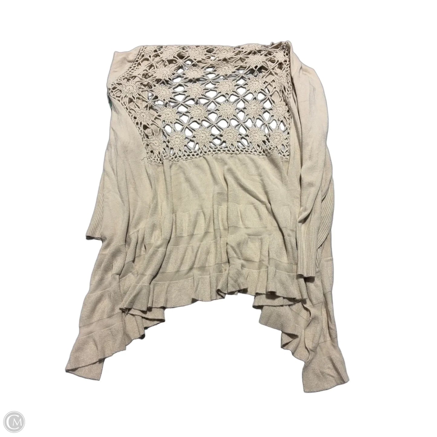 Cardigan By Cmc In Beige, Size: L