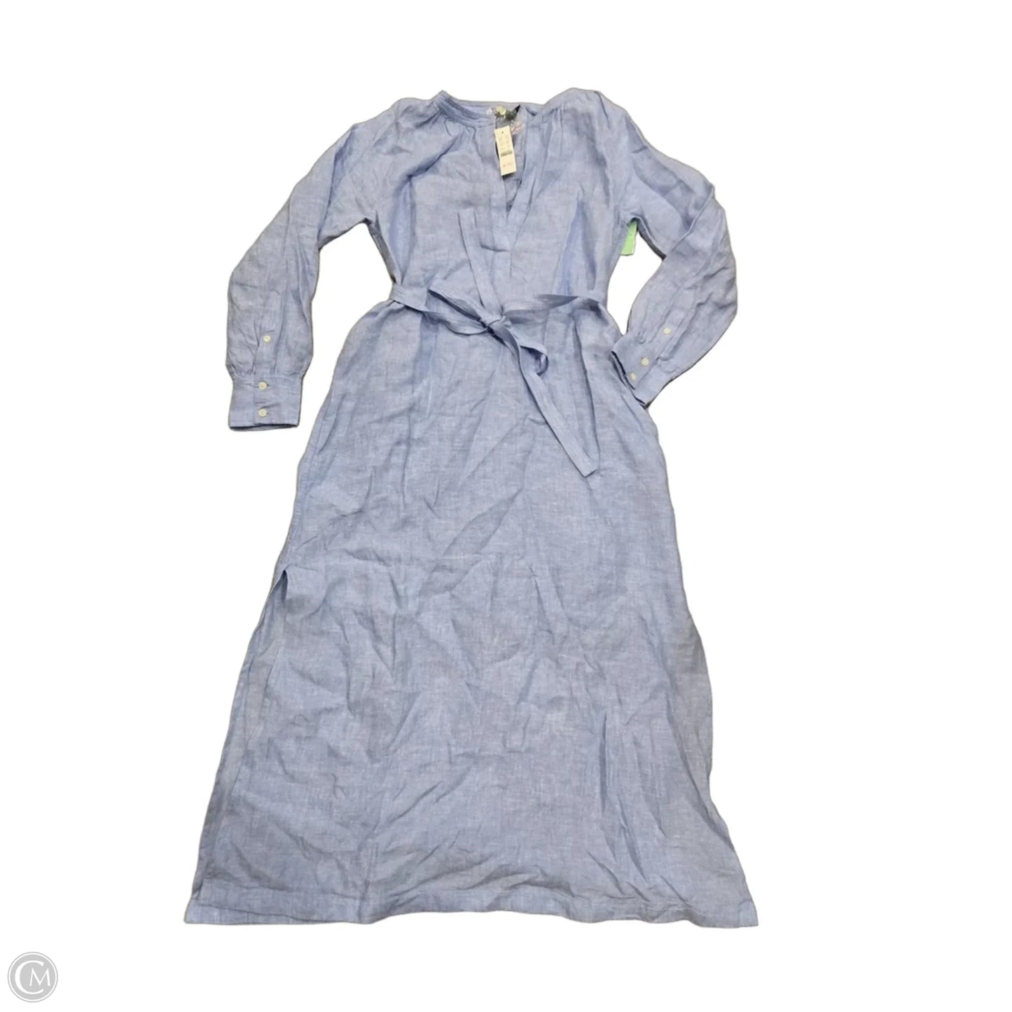 Dress Casual Maxi By J. Crew In Blue, Size: S