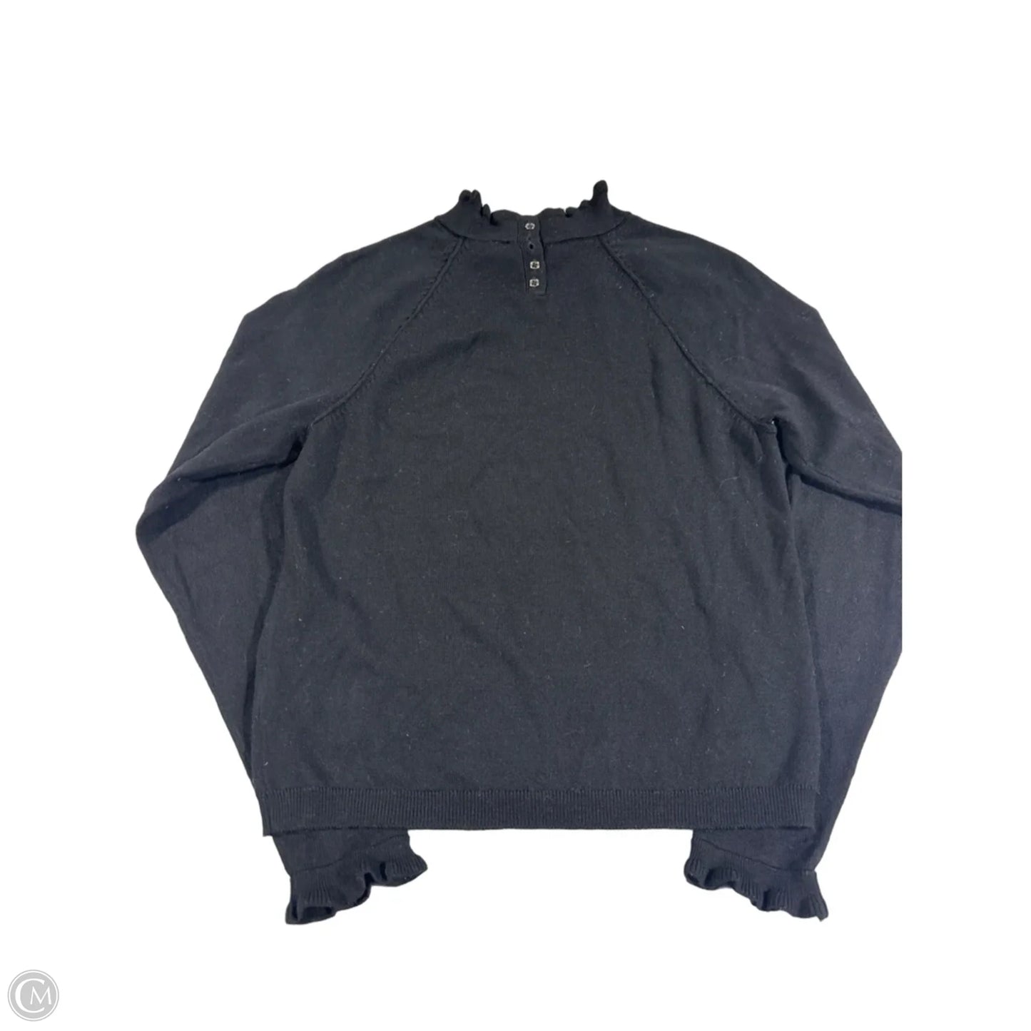 Top Long Sleeve By Free People In Black, Size: S