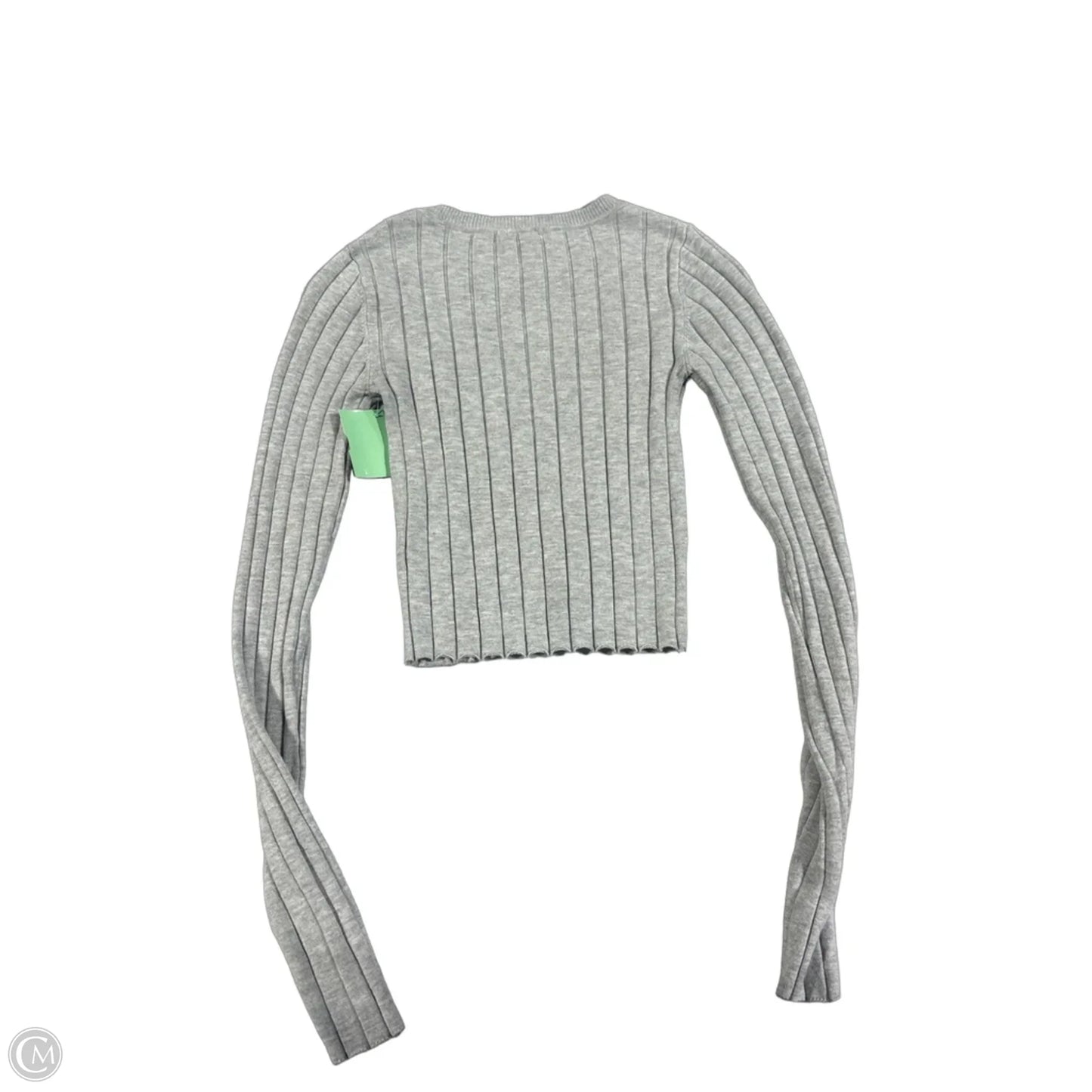 Top Long Sleeve By Garage In Grey, Size: Xs