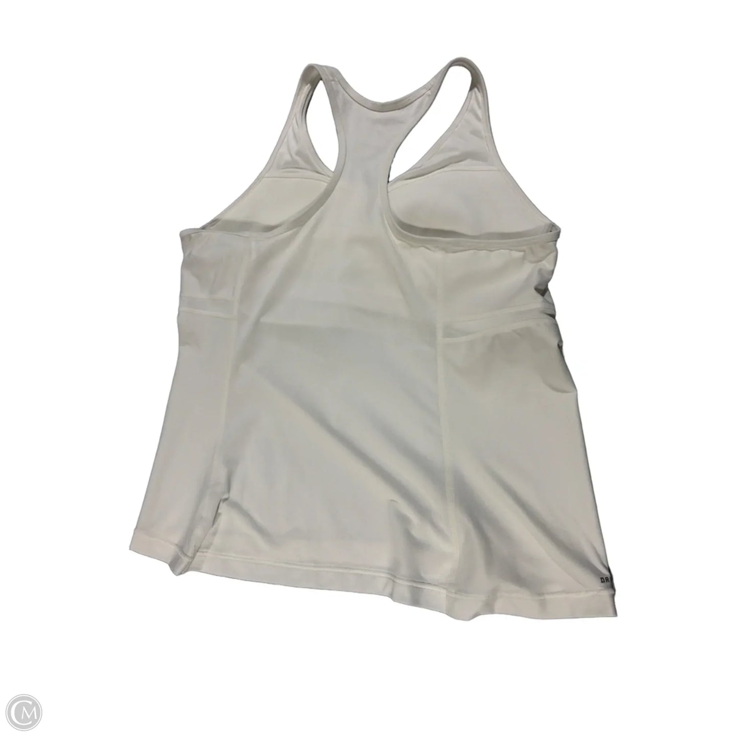 Athletic Tank Top By Nike In White, Size: 2x