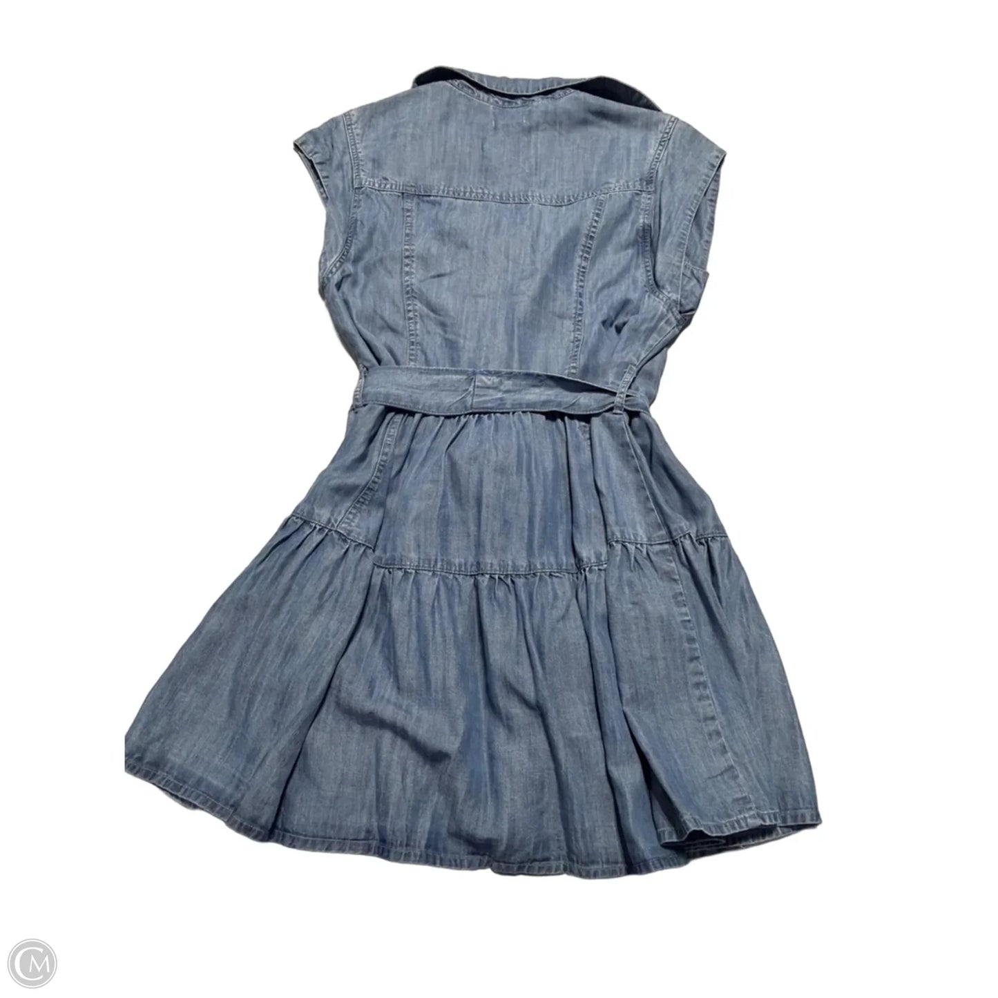 Dress Casual Midi By Elan In Blue, Size: M