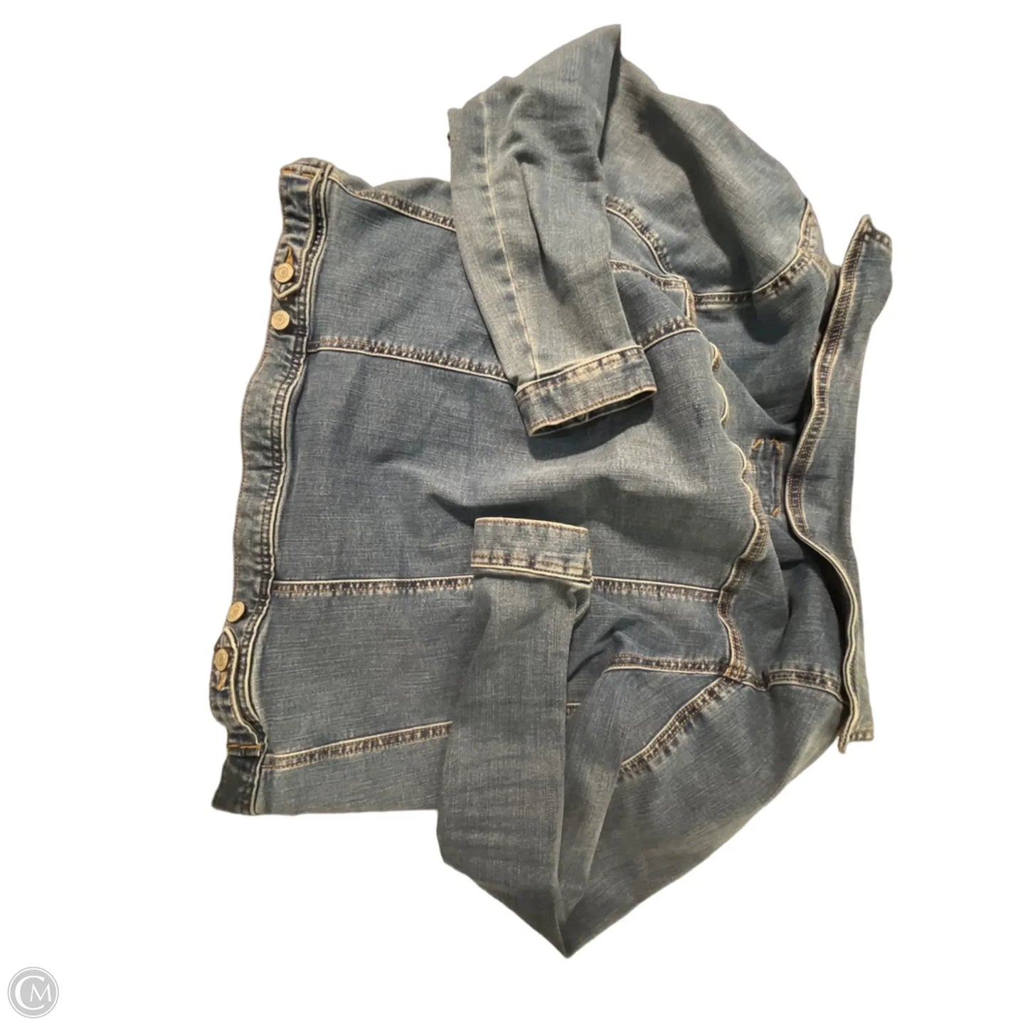 Jacket Denim By Maurices In Blue, Size: M