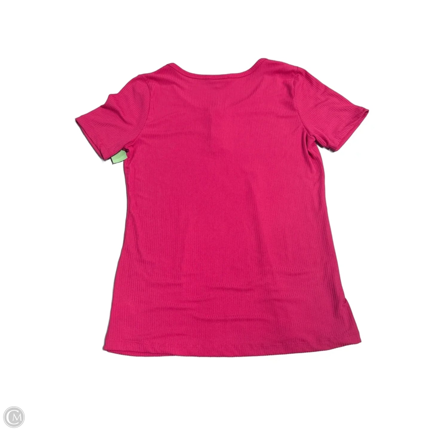 Top Short Sleeve By White Birch In Pink, Size: L