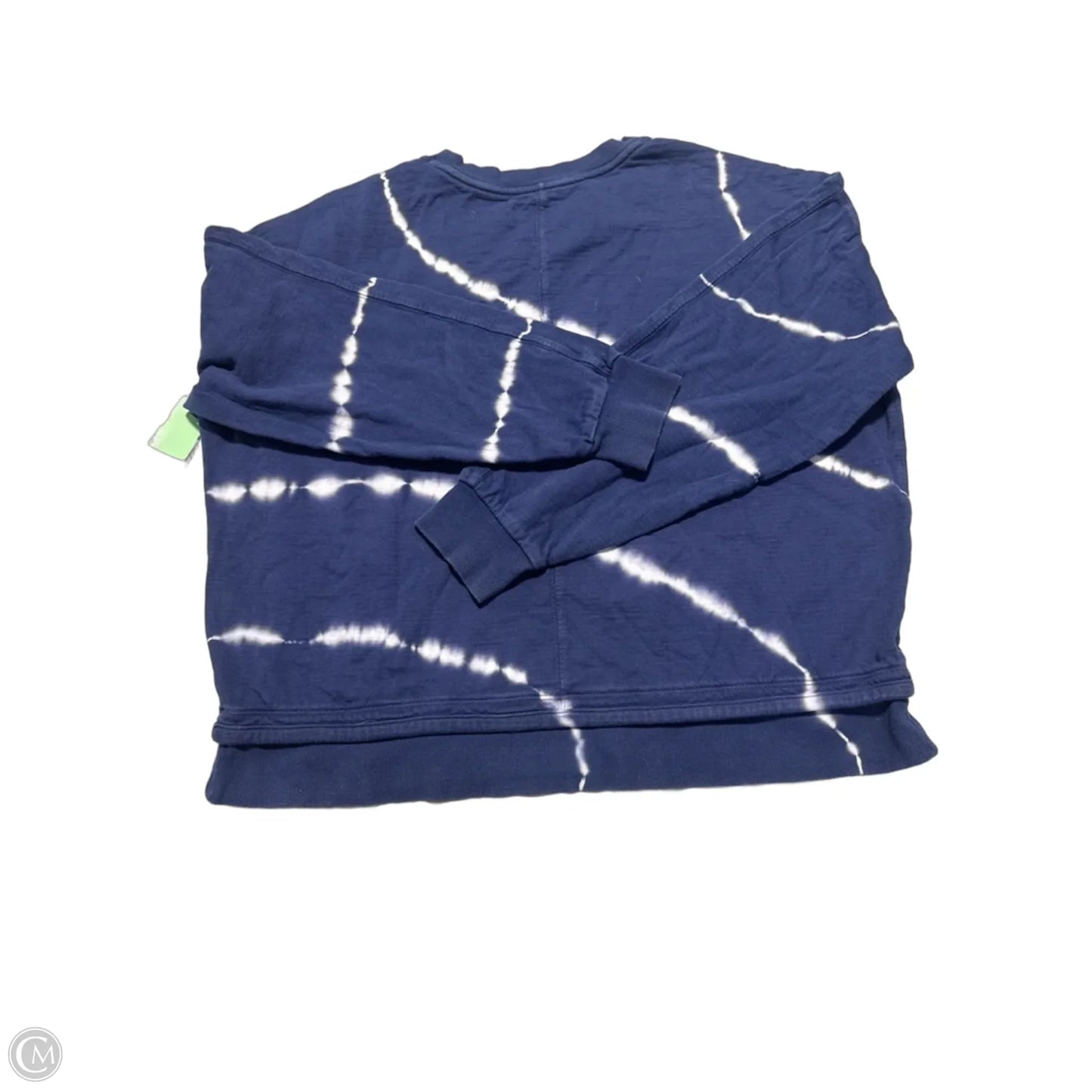 Athletic Top Long Sleeve Crewneck no By Athleta In Navy, Size: M