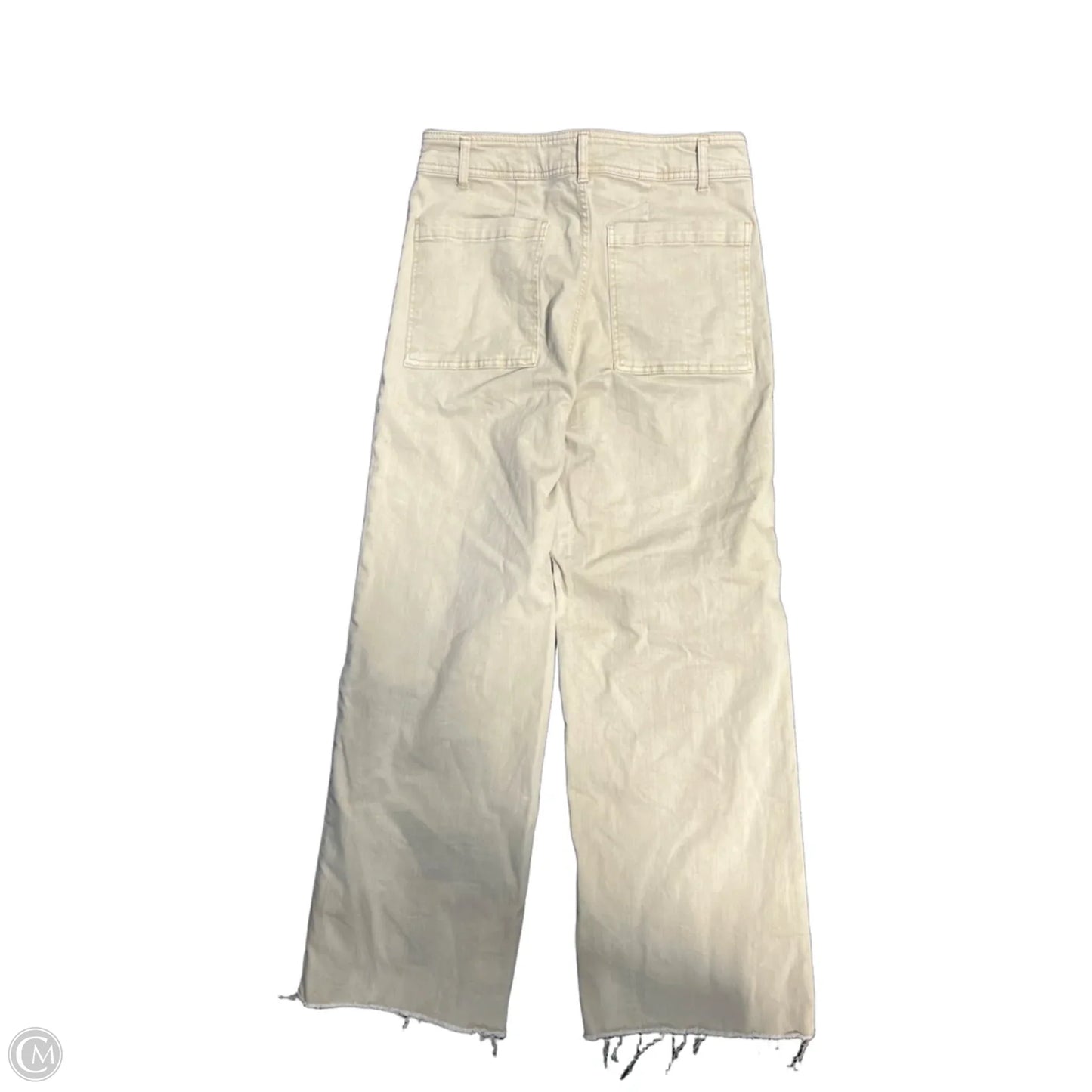 Jeans Flared By Oat In Tan Denim, Size: 10