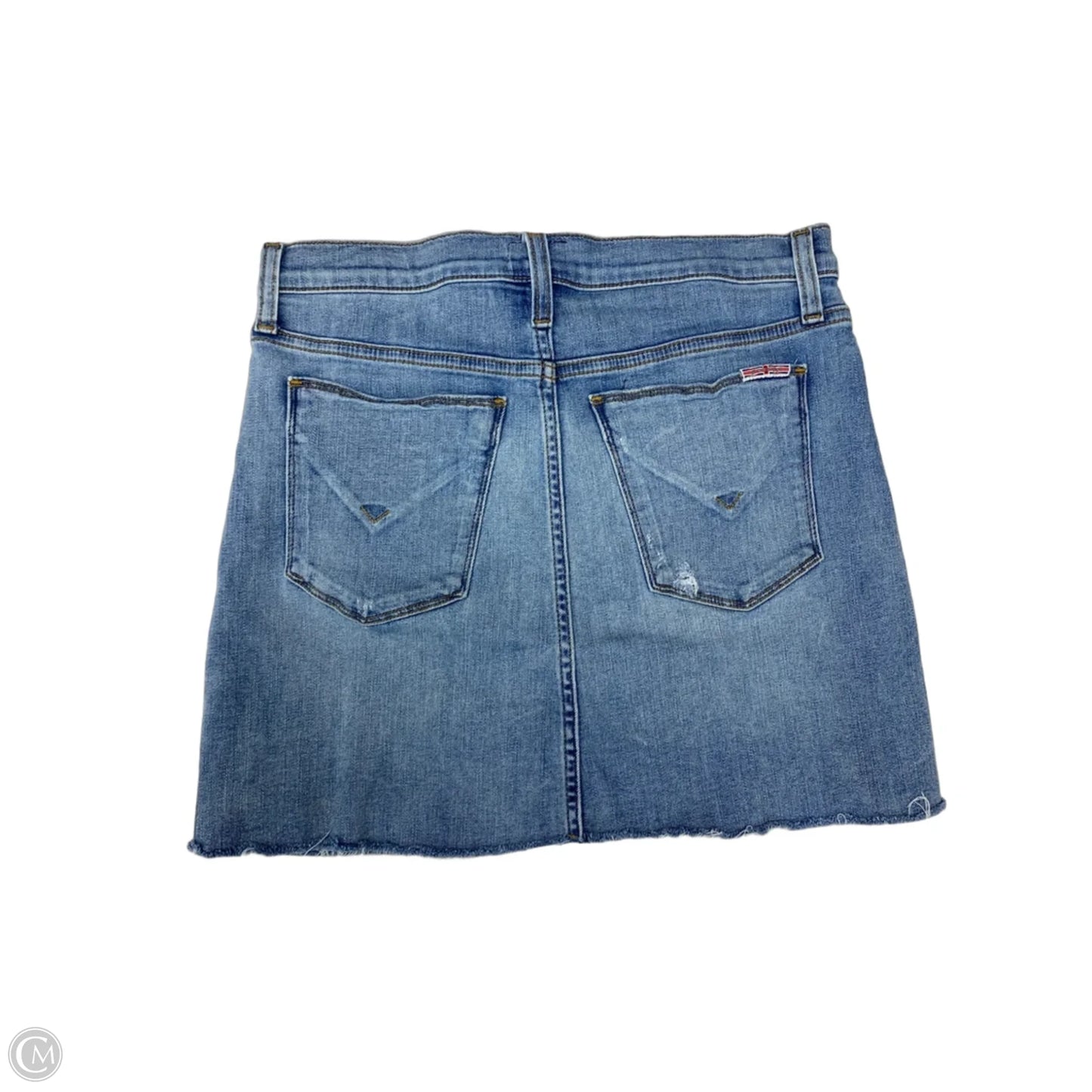 Skirt Mini & Short By Hudson In Blue Denim, Size: 6