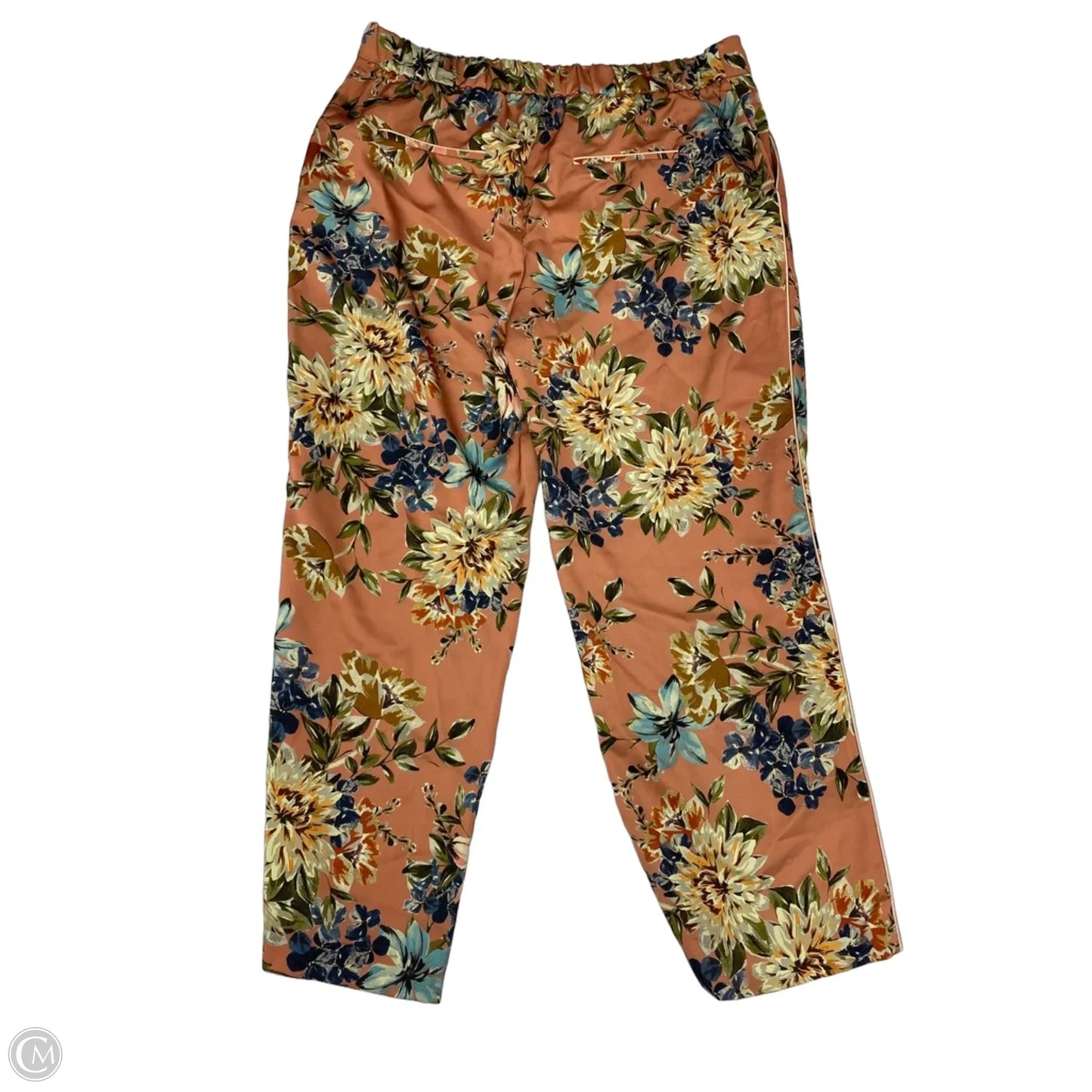 Pants Dress By Zara In Floral Print, Size: 10