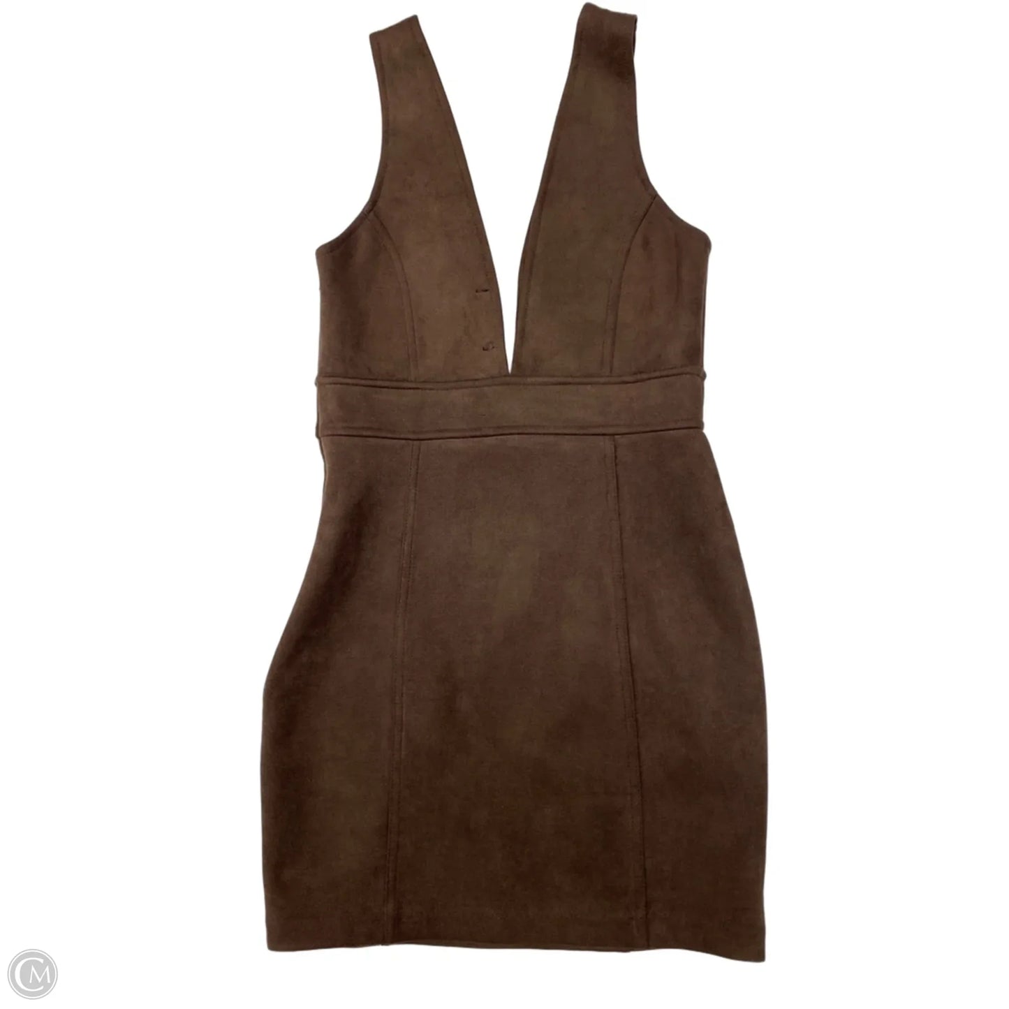 Dress Casual Short By Forever 21 In Brown, Size: M
