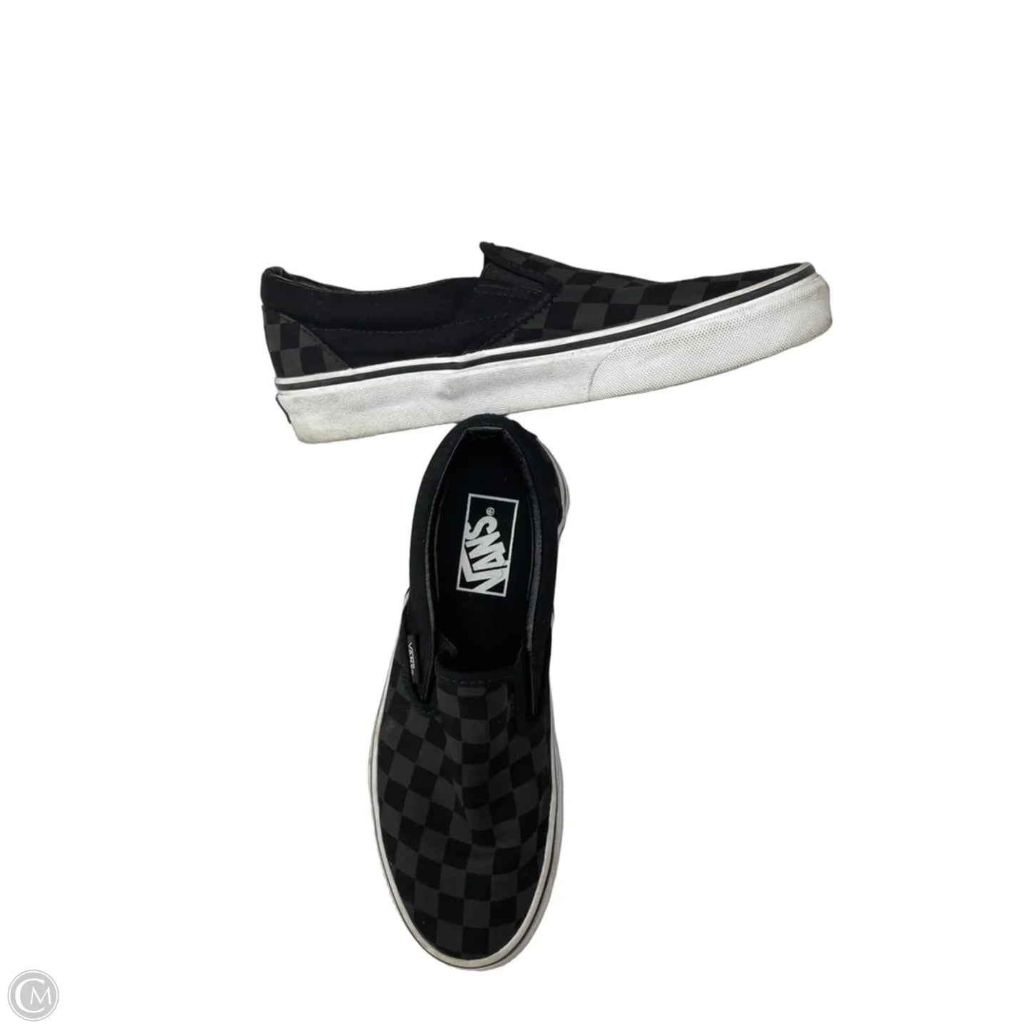 Shoes Sneakers By Vans In Black, Size: 6.5