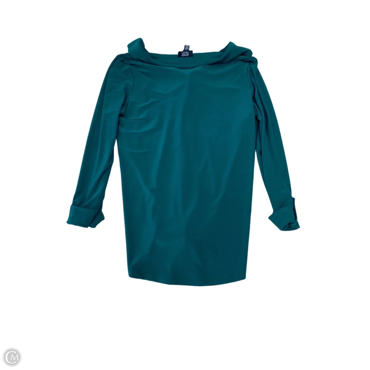 Top 3/4 Sleeve By Jones New York In Green, Size: S