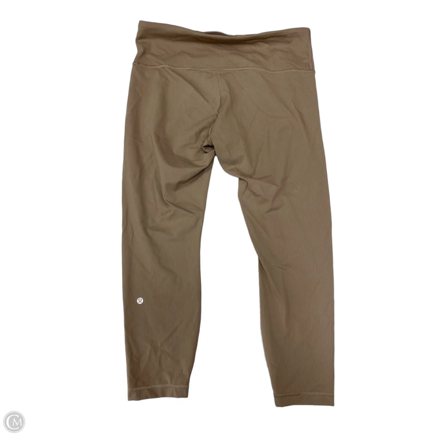 Athletic Leggings By Lululemon In Brown, Size: L