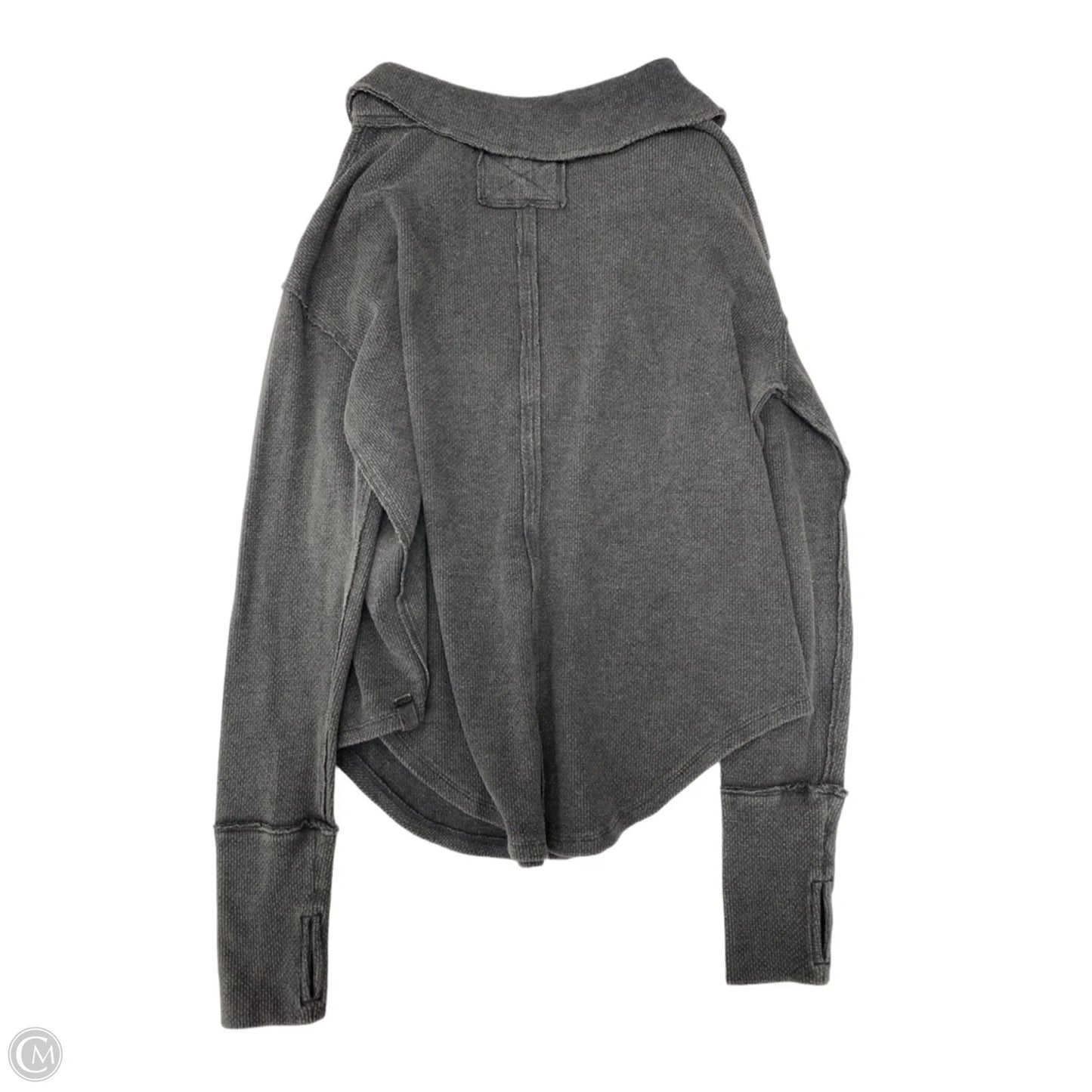 Top Long Sleeve By We The Free In Grey, Size: S