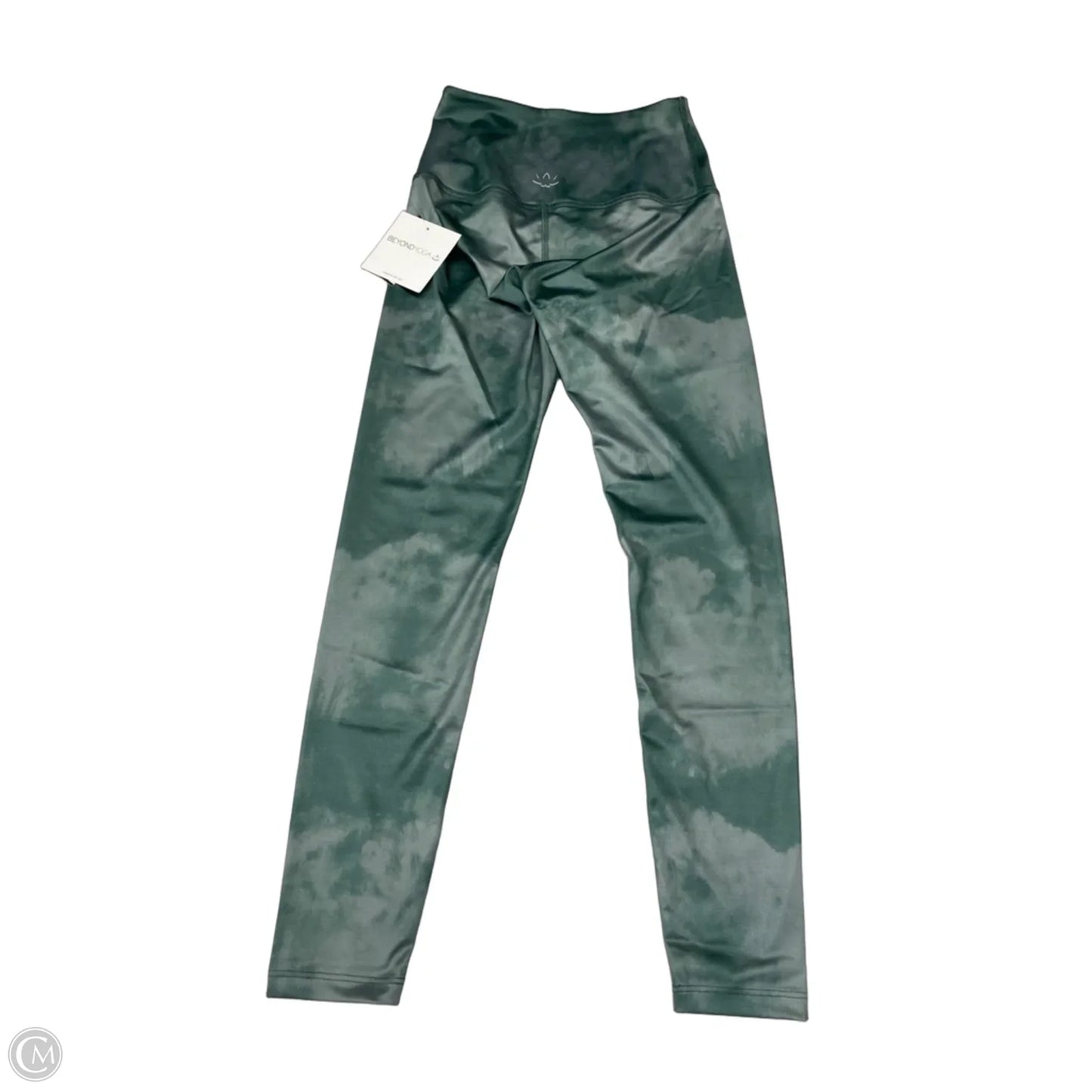 Athletic Leggings By Beyond Yoga In Green, Size: S