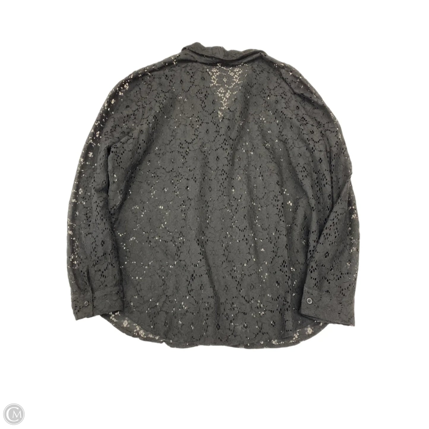 Top Long Sleeve By Chicos In Black, Size: Xl