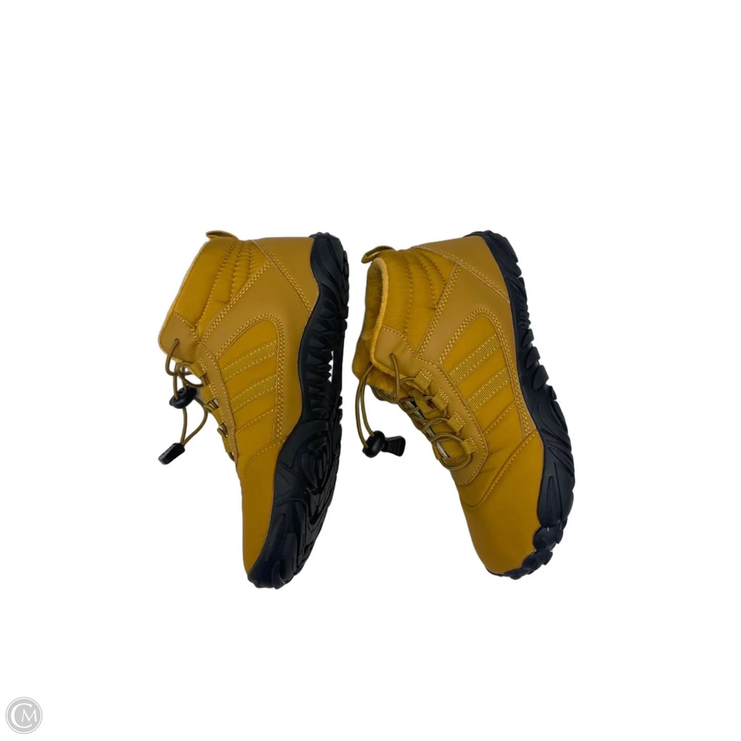 Shoes Hiking By Clothes Mentor In Gold, Size: 5.5