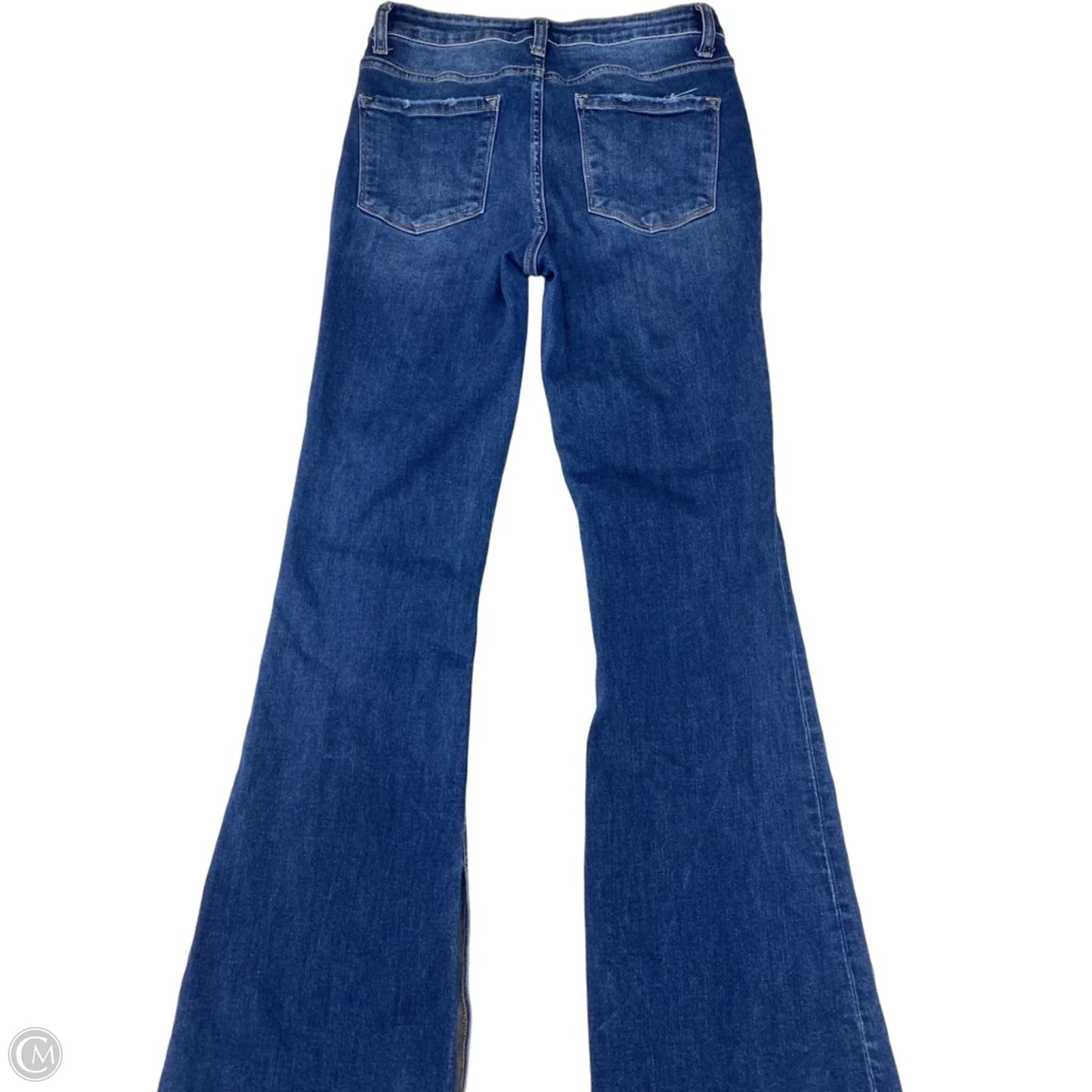Jeans Flared By Flying Monkey In Blue Denim, Size: 8