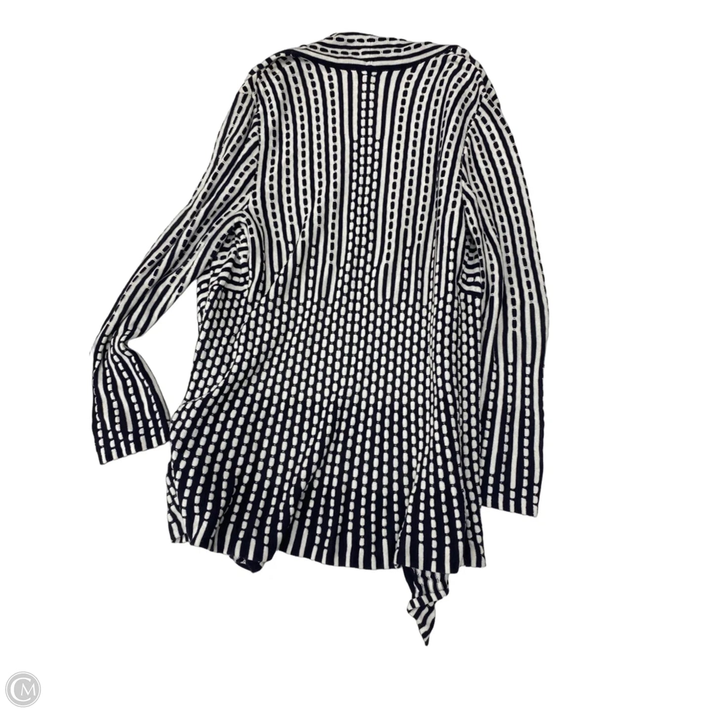 Cardigan By Zozo In Blue & White, Size: S