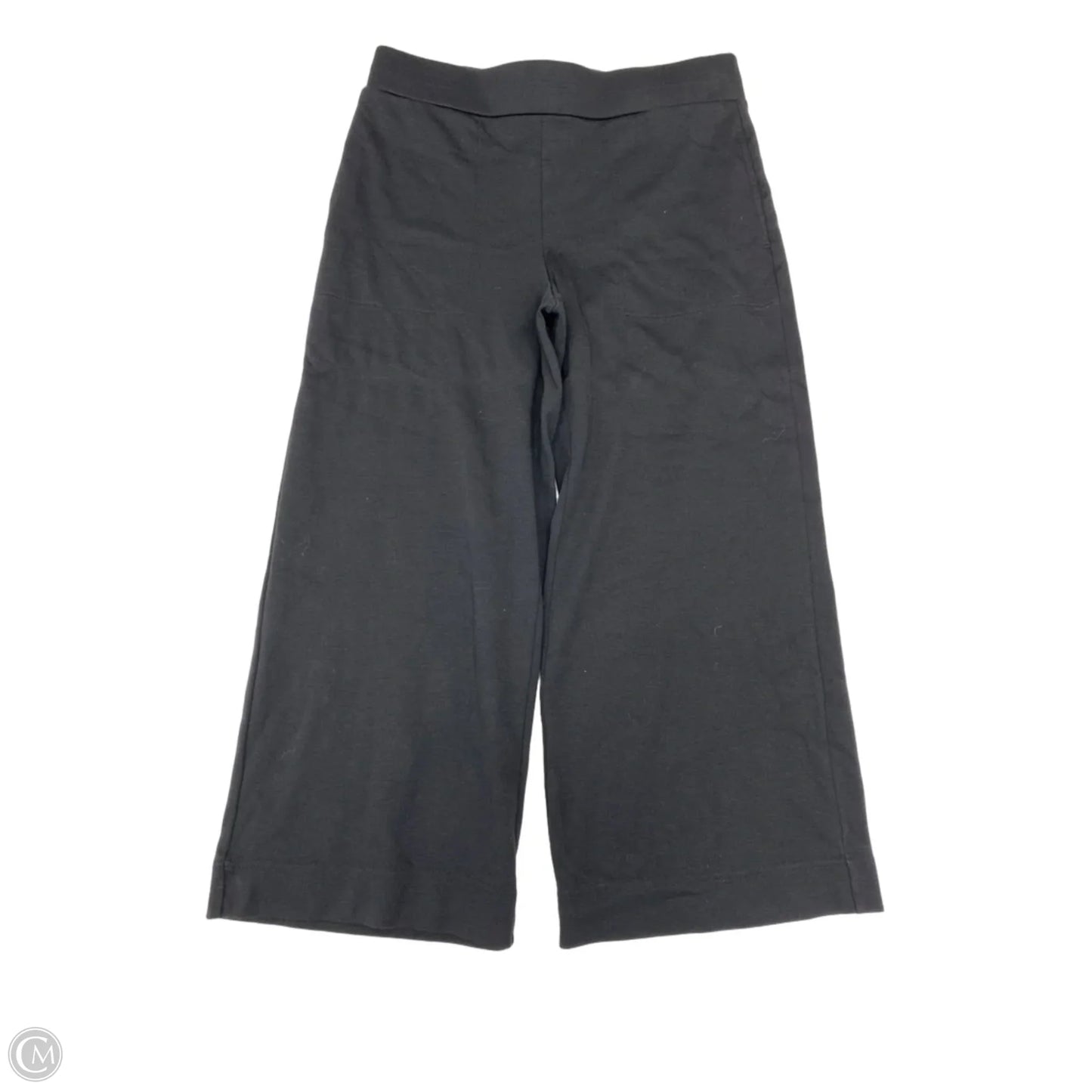 Athletic Capris By Isaac Mizrahi Live Qvc In Black, Size: S