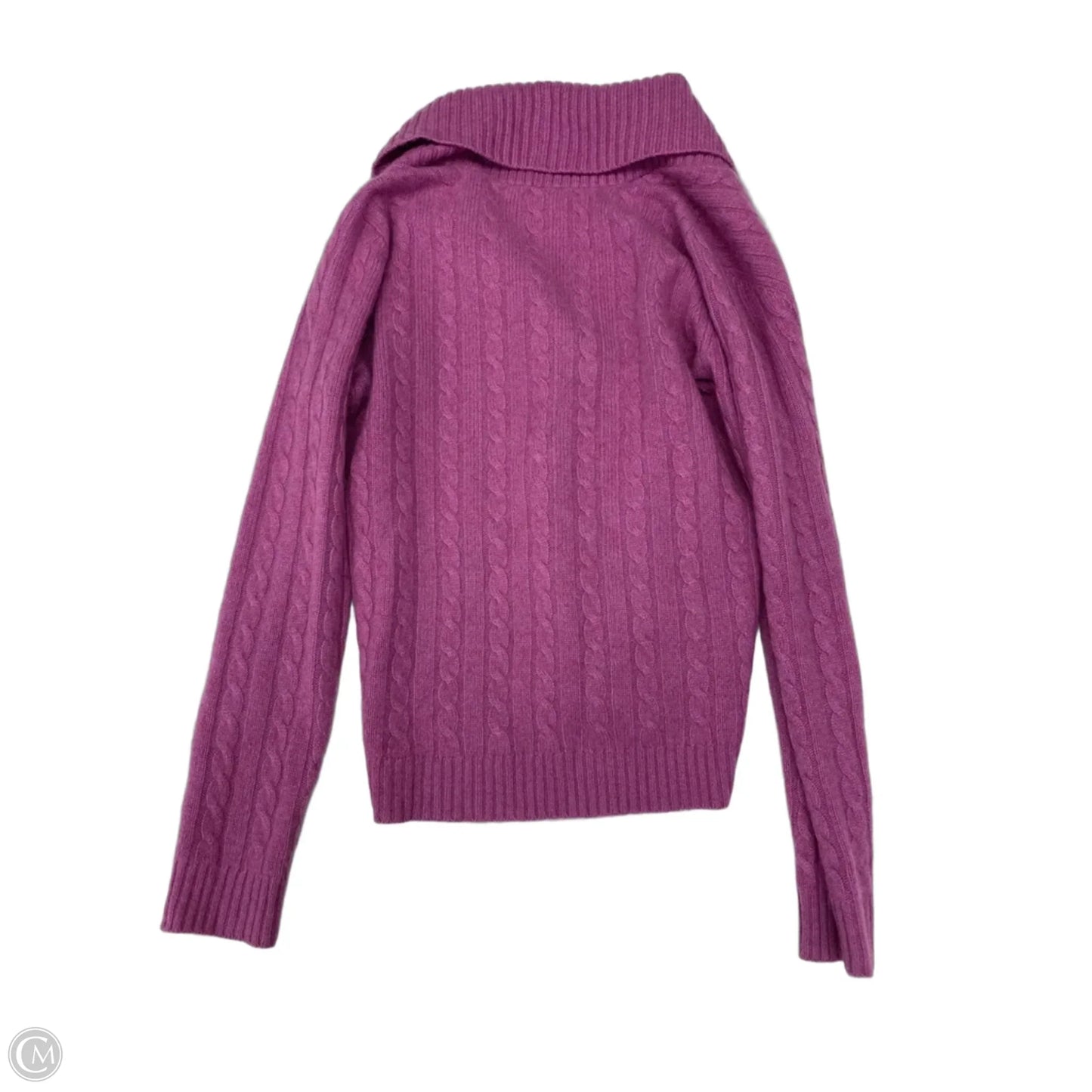 Sweater Cashmere By Lauren By Ralph Lauren In Purple, Size: S