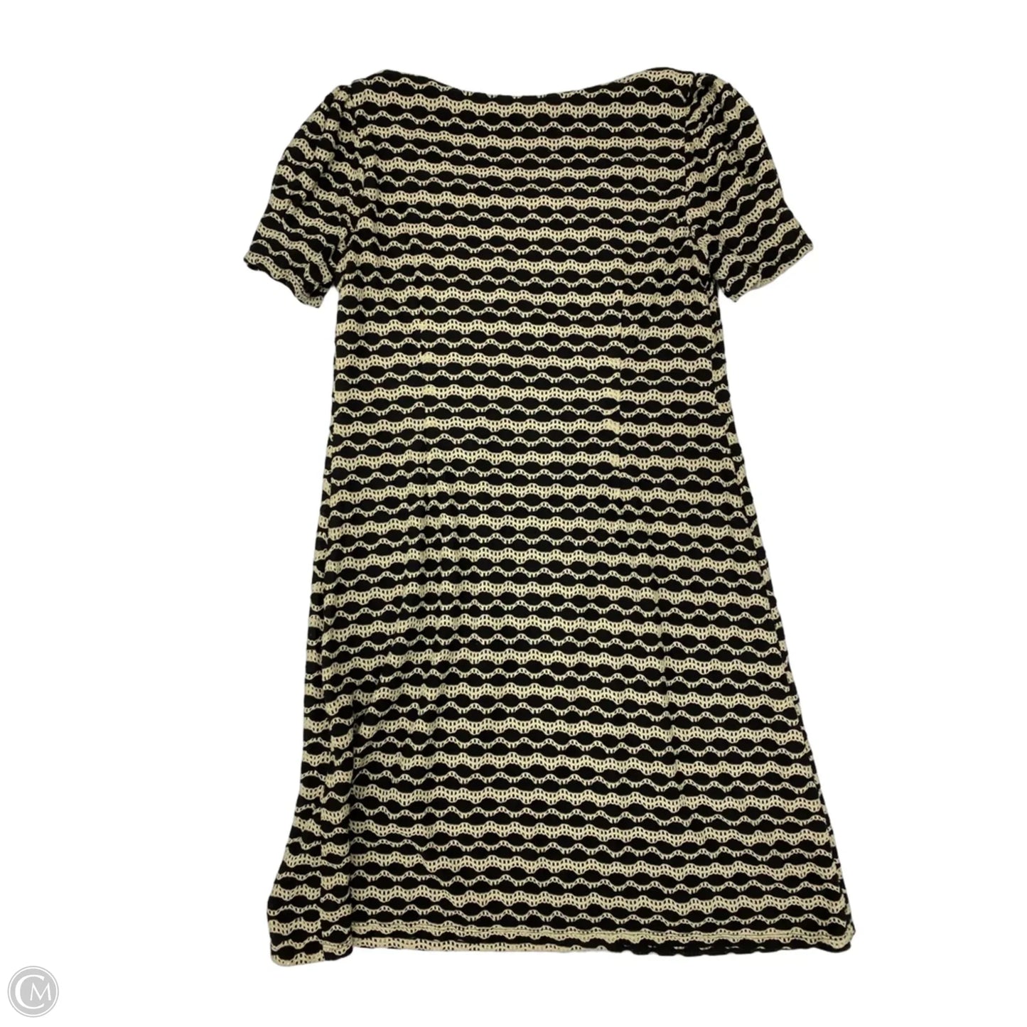 Dress Casual Short By R And M Richards In Black & Cream, Size: L