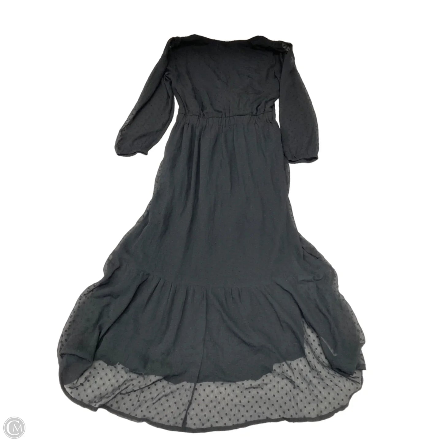 Dress Party Midi By Abercrombie And Fitch In Black, Size: S