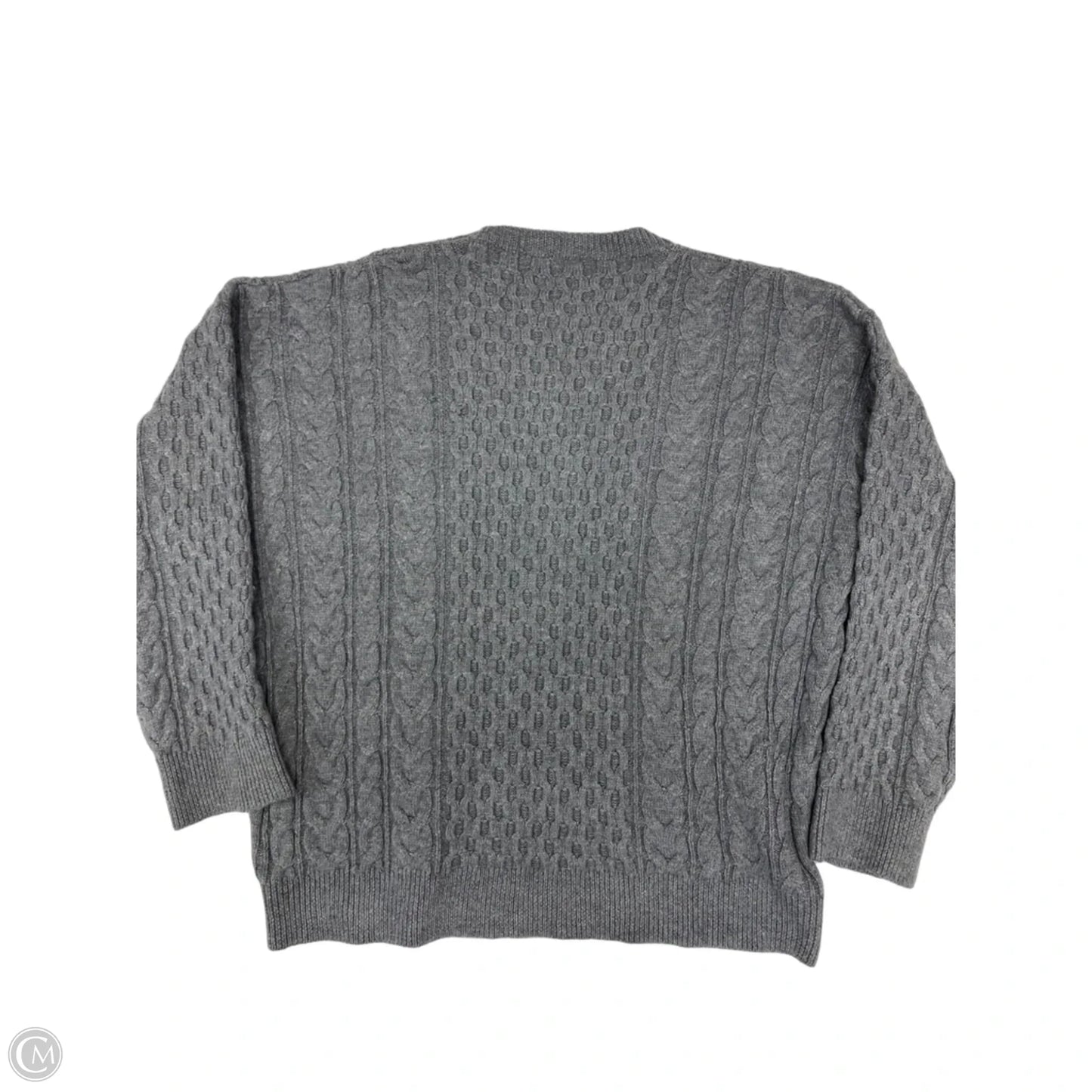 Sweater By Clothes Mentor In Grey, Size: S