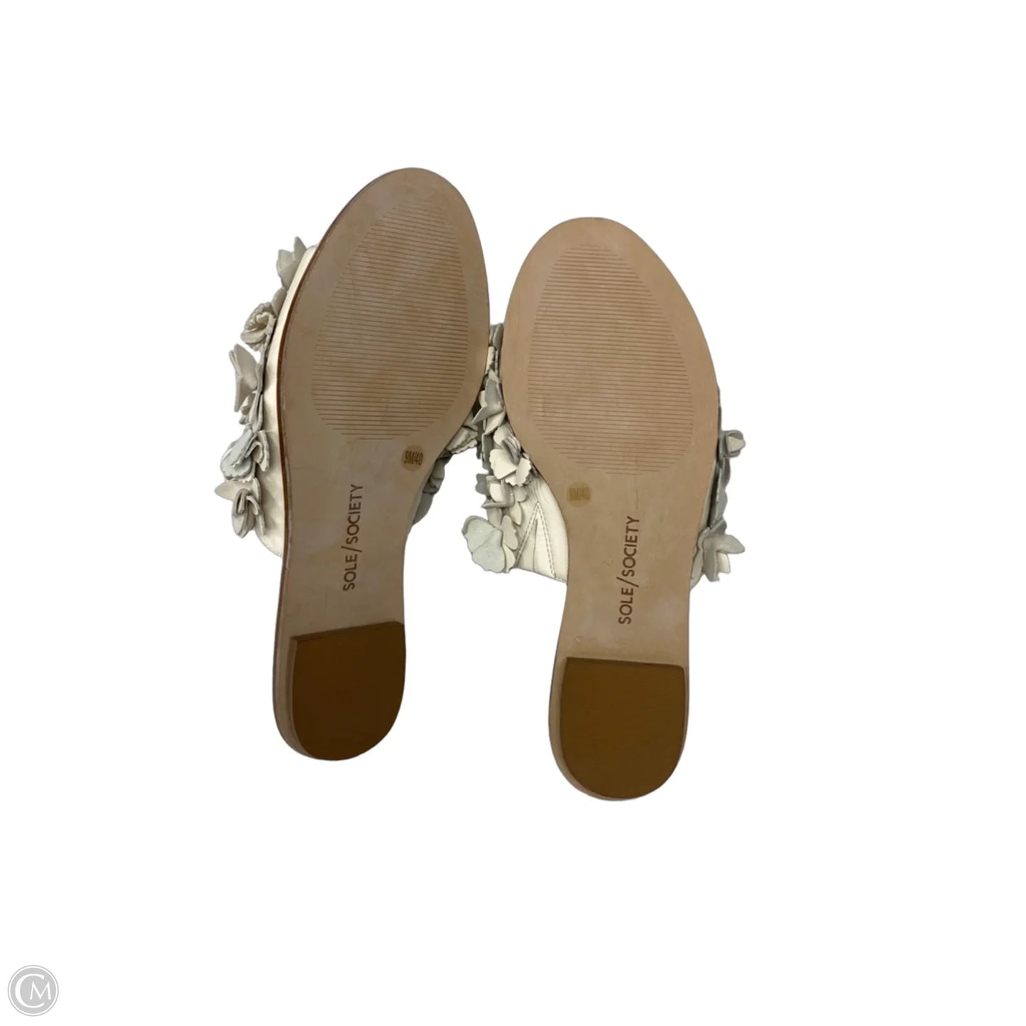 Sandals Flats By Sole Society In Cream, Size: 9