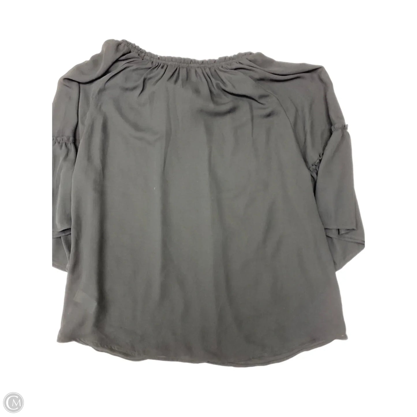 Blouse Short Sleeve By Counterparts In Black, Size: Xl