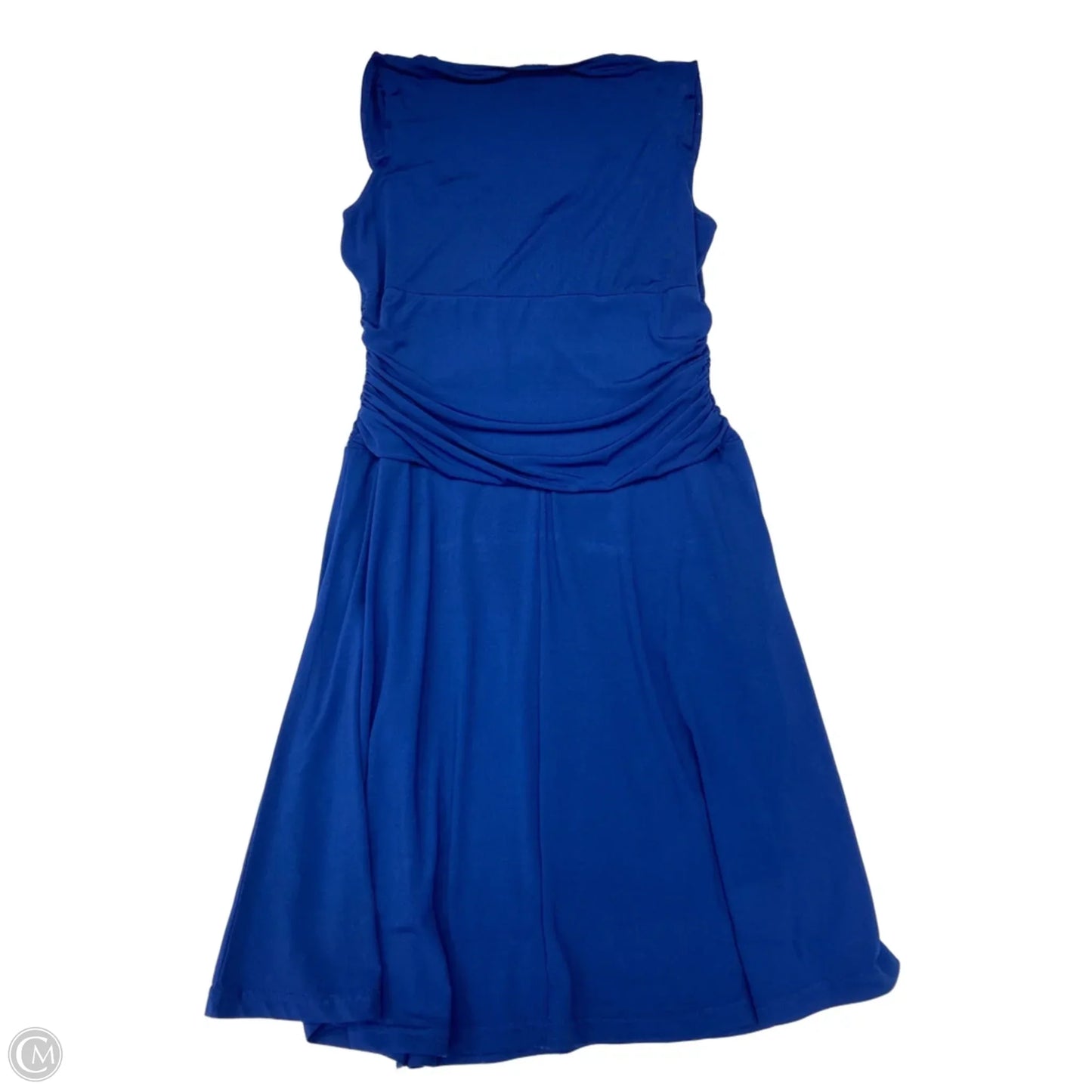 Dress Party Midi By Clothes Mentor In Blue, Size: M