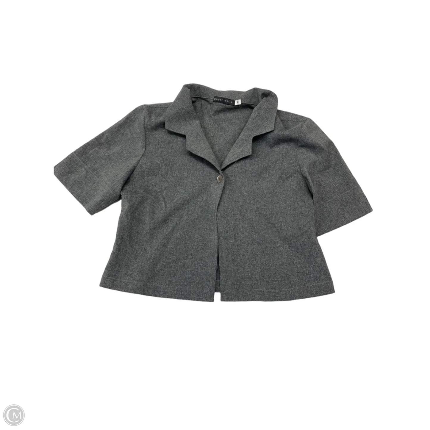 Dress Suit 2pc By Clothes Mentor In Grey, Size: M