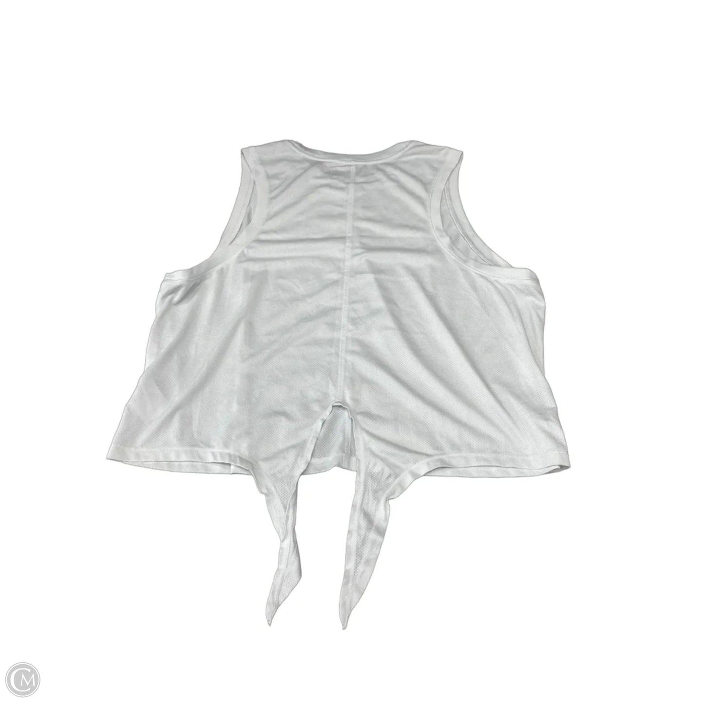 Athletic Top Short Sleeve By Dsg Outerwear In White, Size: Xl