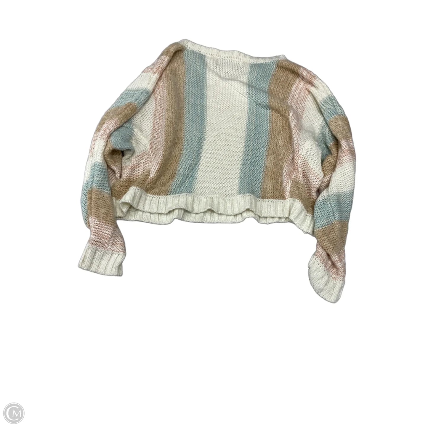 Sweater By Vintage Havana In Striped Pattern, Size: S