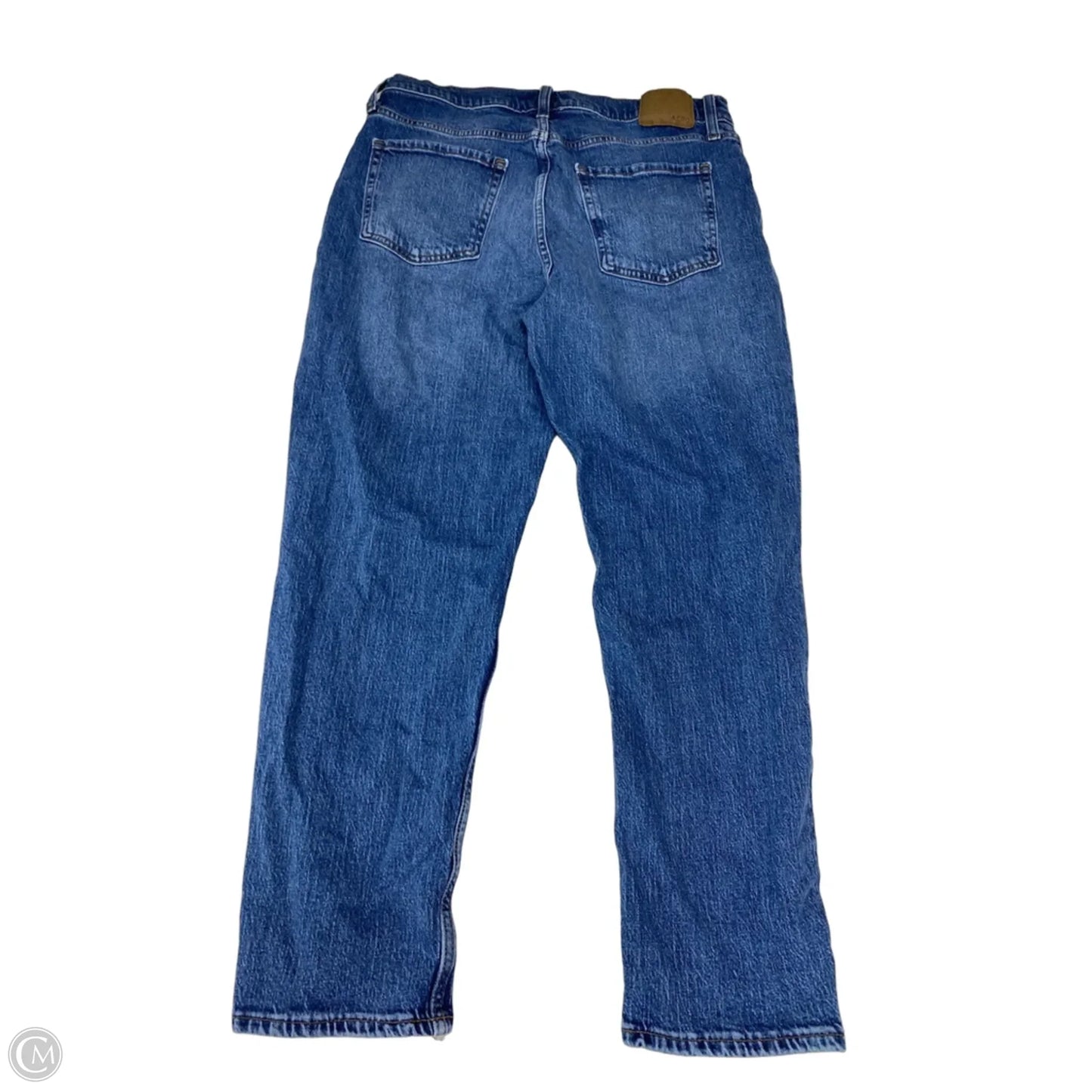 Jeans Straight By Aeropostale In Blue Denim, Size: 12