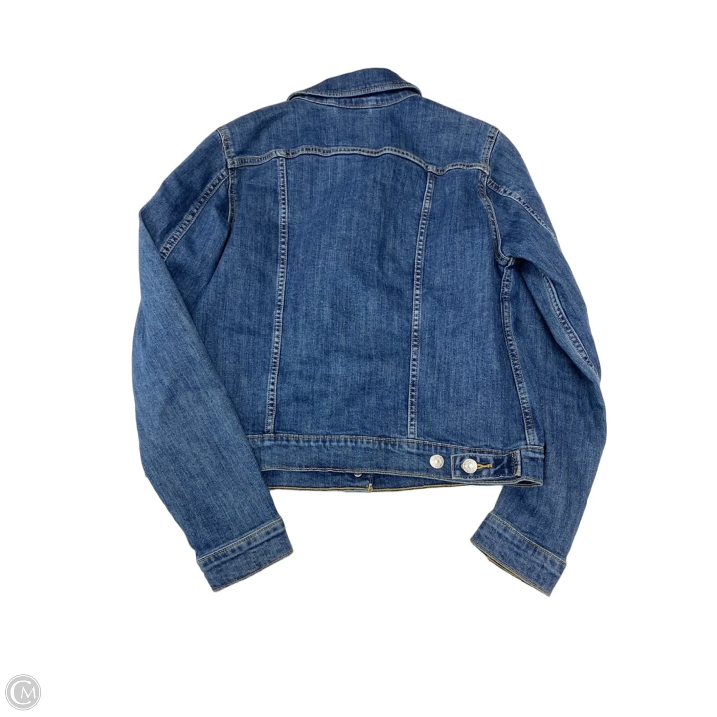 Jacket Denim By Levis In Blue Denim, Size: L