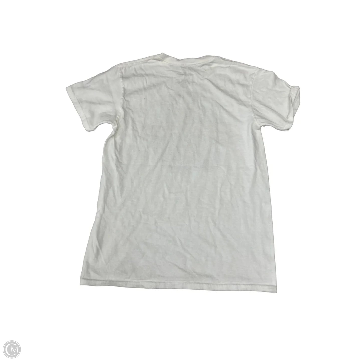 Top Short Sleeve Basic By Clothes Mentor In White, Size: S