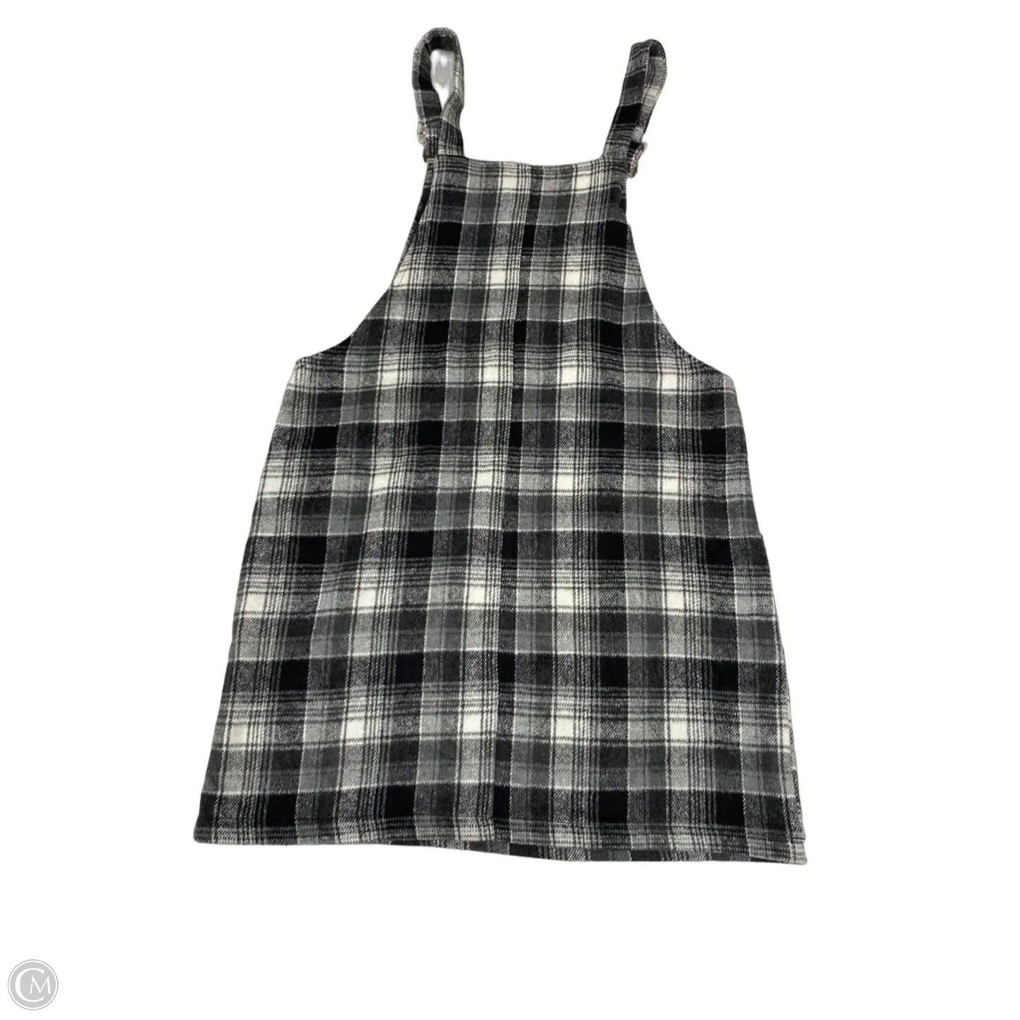 Shortalls By Pink Lily In Plaid Pattern, Size: S