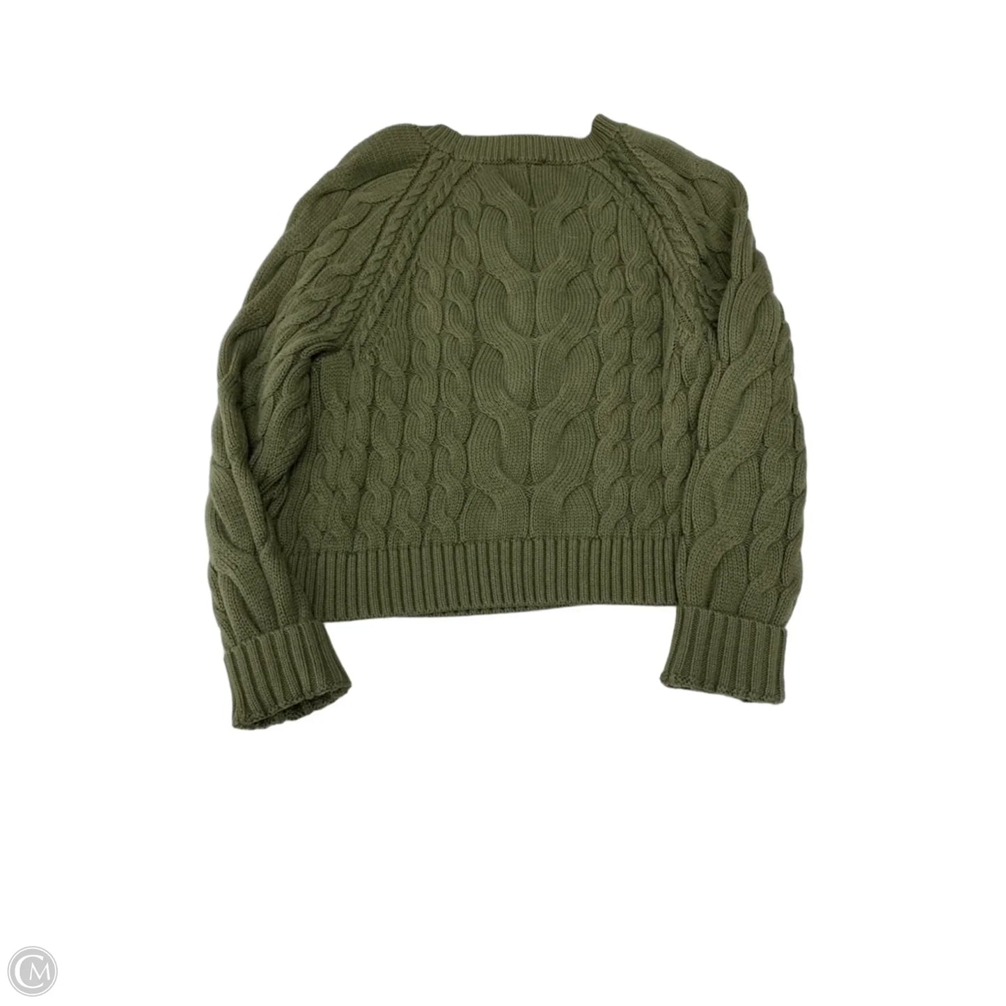 Sweater By Express In Green, Size: S
