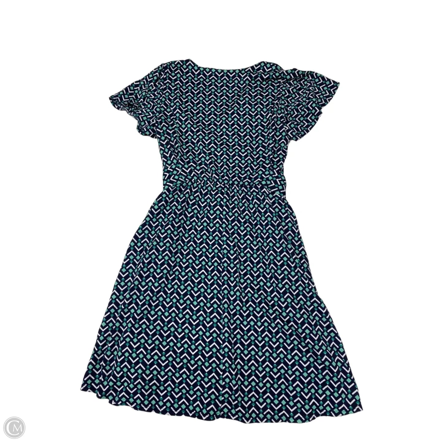Dress Casual Midi By Lane Bryant In Geometric Pattern, Size: Xl